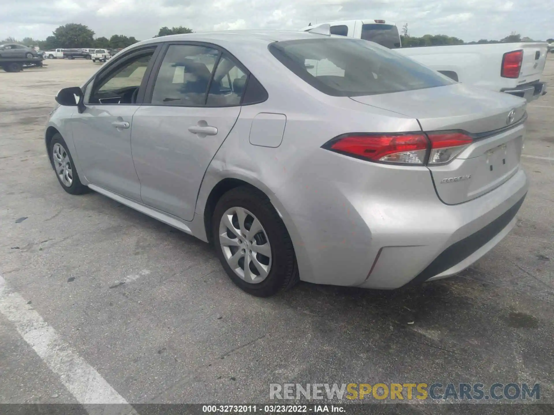 3 Photograph of a damaged car 5YFEPMAE4MP180615 TOYOTA COROLLA 2021