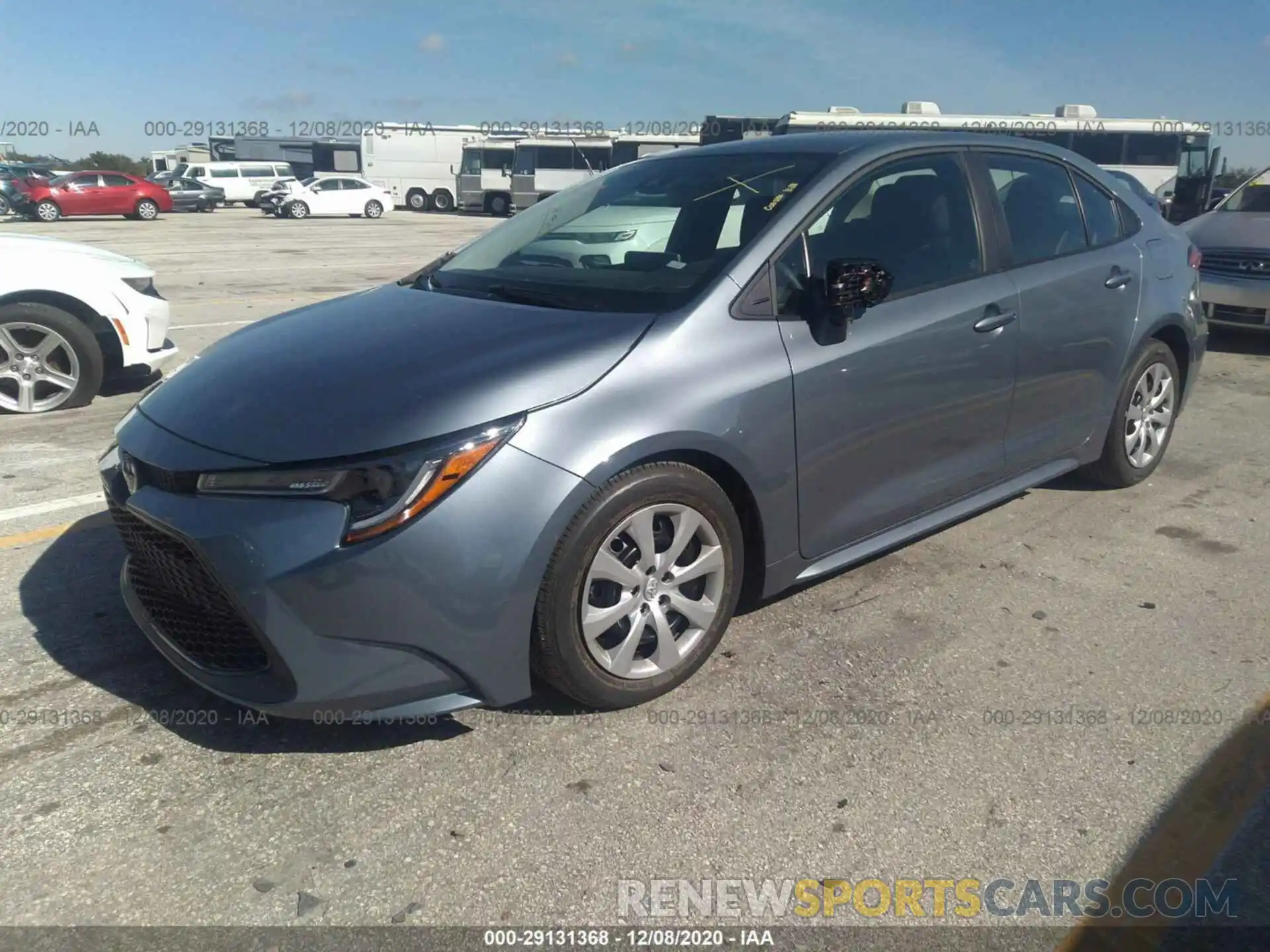 2 Photograph of a damaged car 5YFEPMAE4MP182932 TOYOTA COROLLA 2021