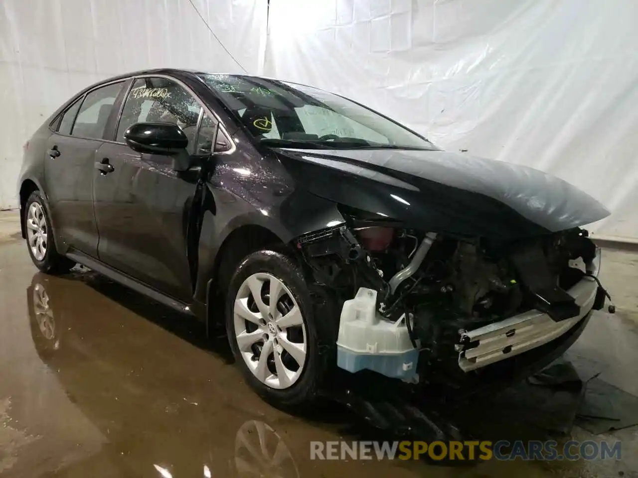 1 Photograph of a damaged car 5YFEPMAE4MP183675 TOYOTA COROLLA 2021