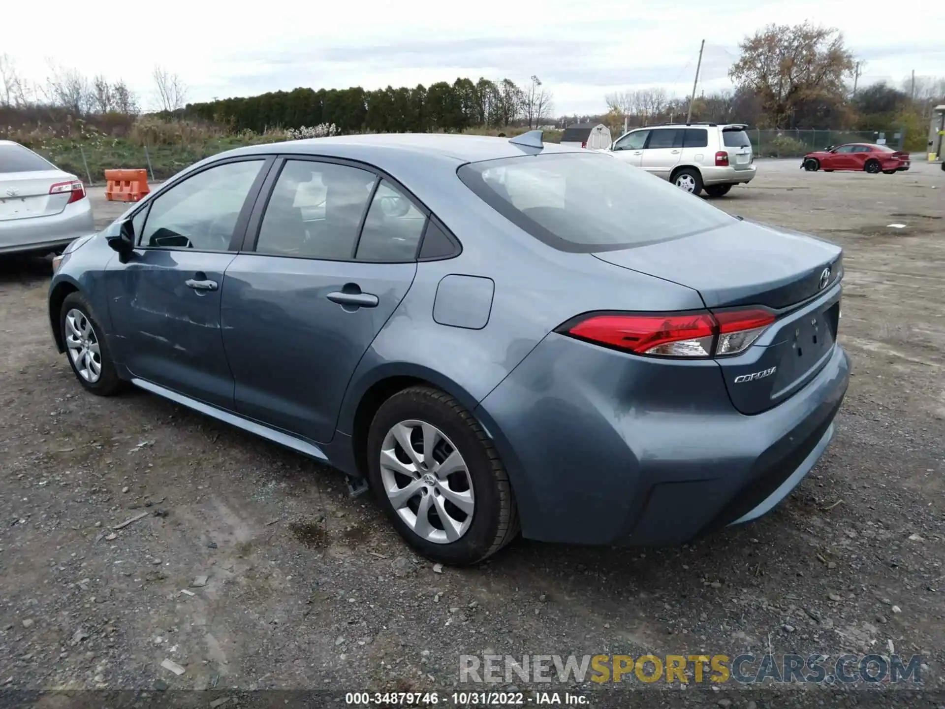 3 Photograph of a damaged car 5YFEPMAE4MP183854 TOYOTA COROLLA 2021