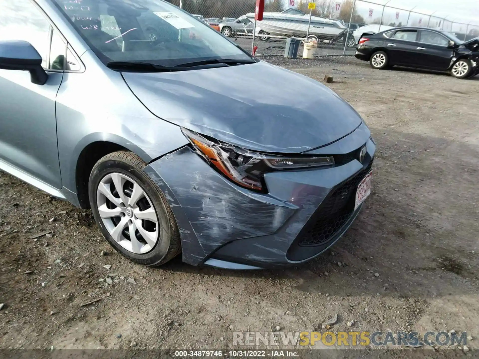 6 Photograph of a damaged car 5YFEPMAE4MP183854 TOYOTA COROLLA 2021