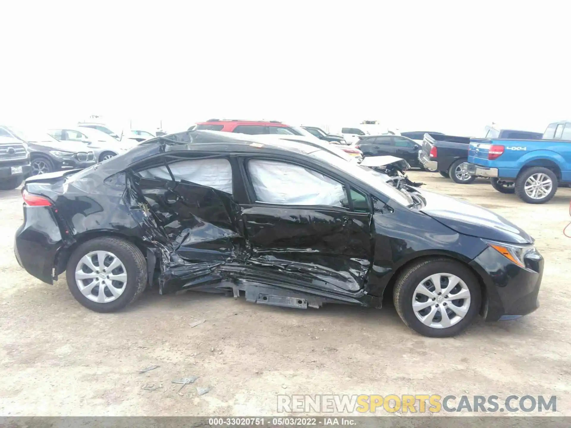 6 Photograph of a damaged car 5YFEPMAE4MP186964 TOYOTA COROLLA 2021