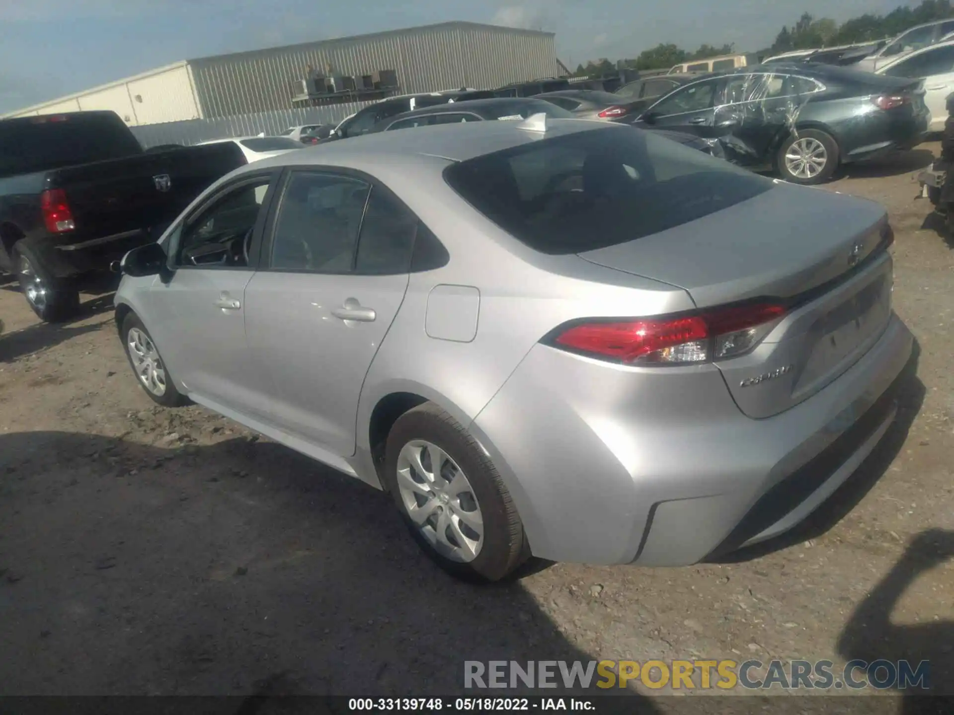 3 Photograph of a damaged car 5YFEPMAE4MP187581 TOYOTA COROLLA 2021