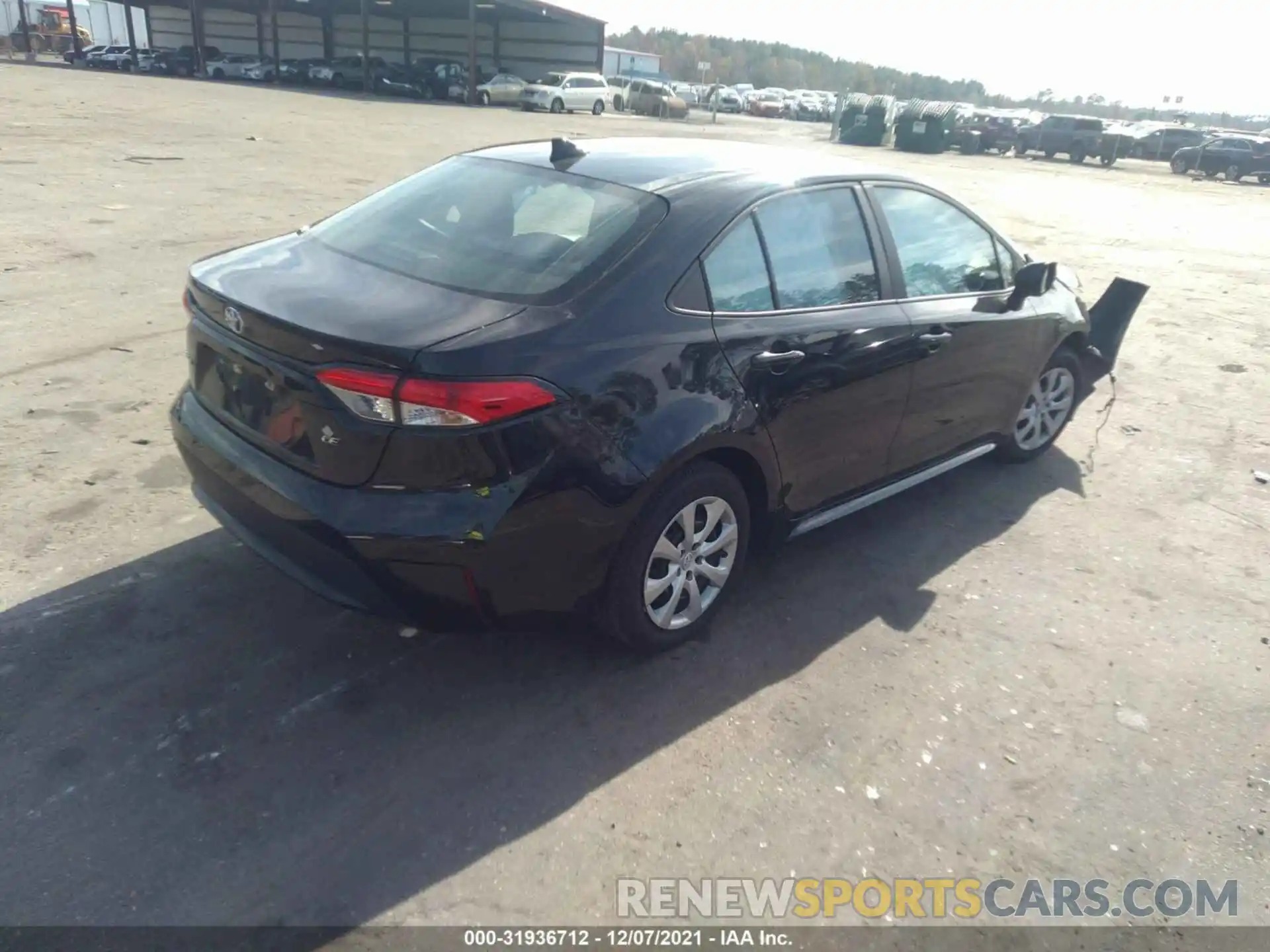 4 Photograph of a damaged car 5YFEPMAE4MP190352 TOYOTA COROLLA 2021