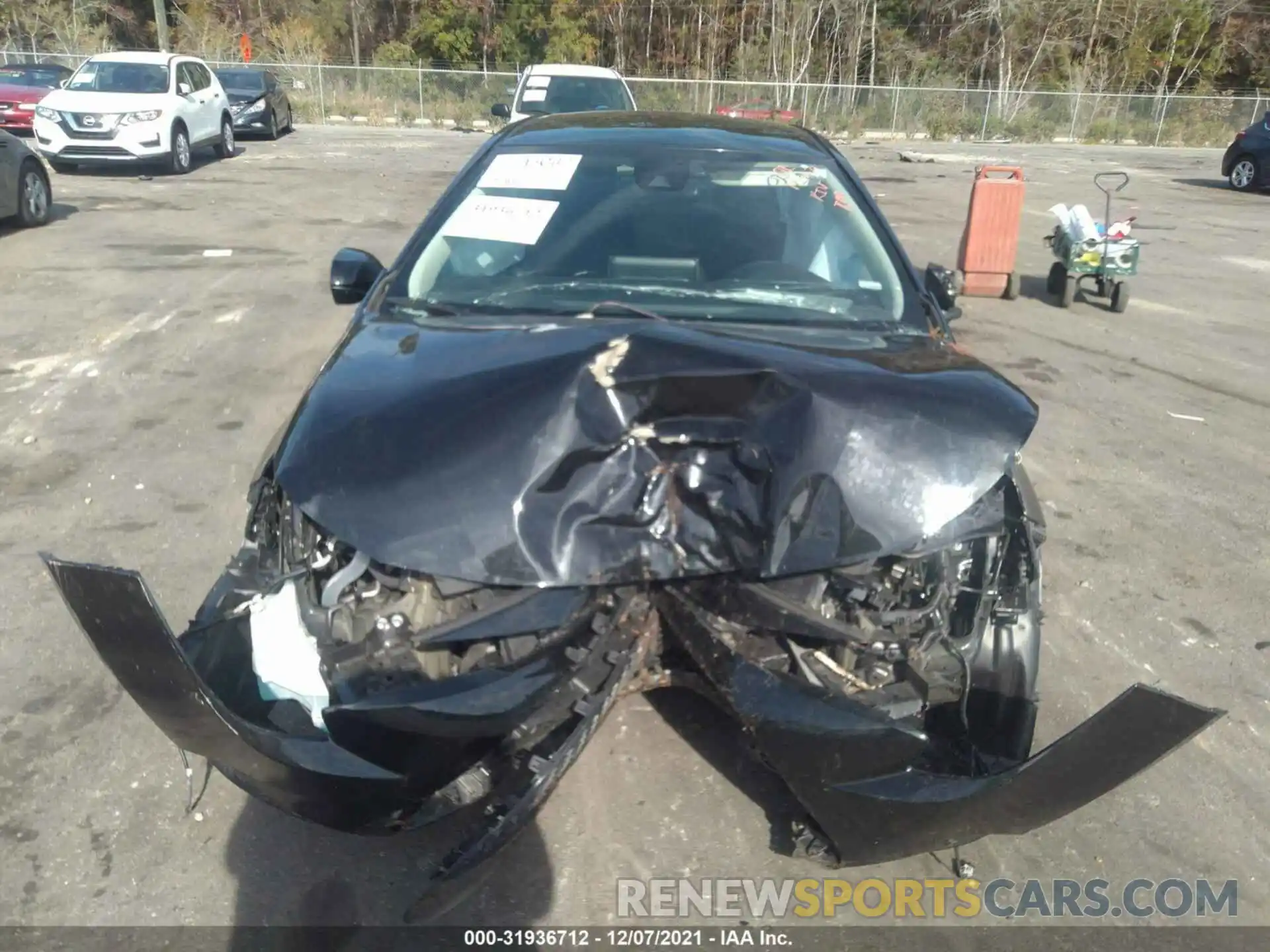 6 Photograph of a damaged car 5YFEPMAE4MP190352 TOYOTA COROLLA 2021