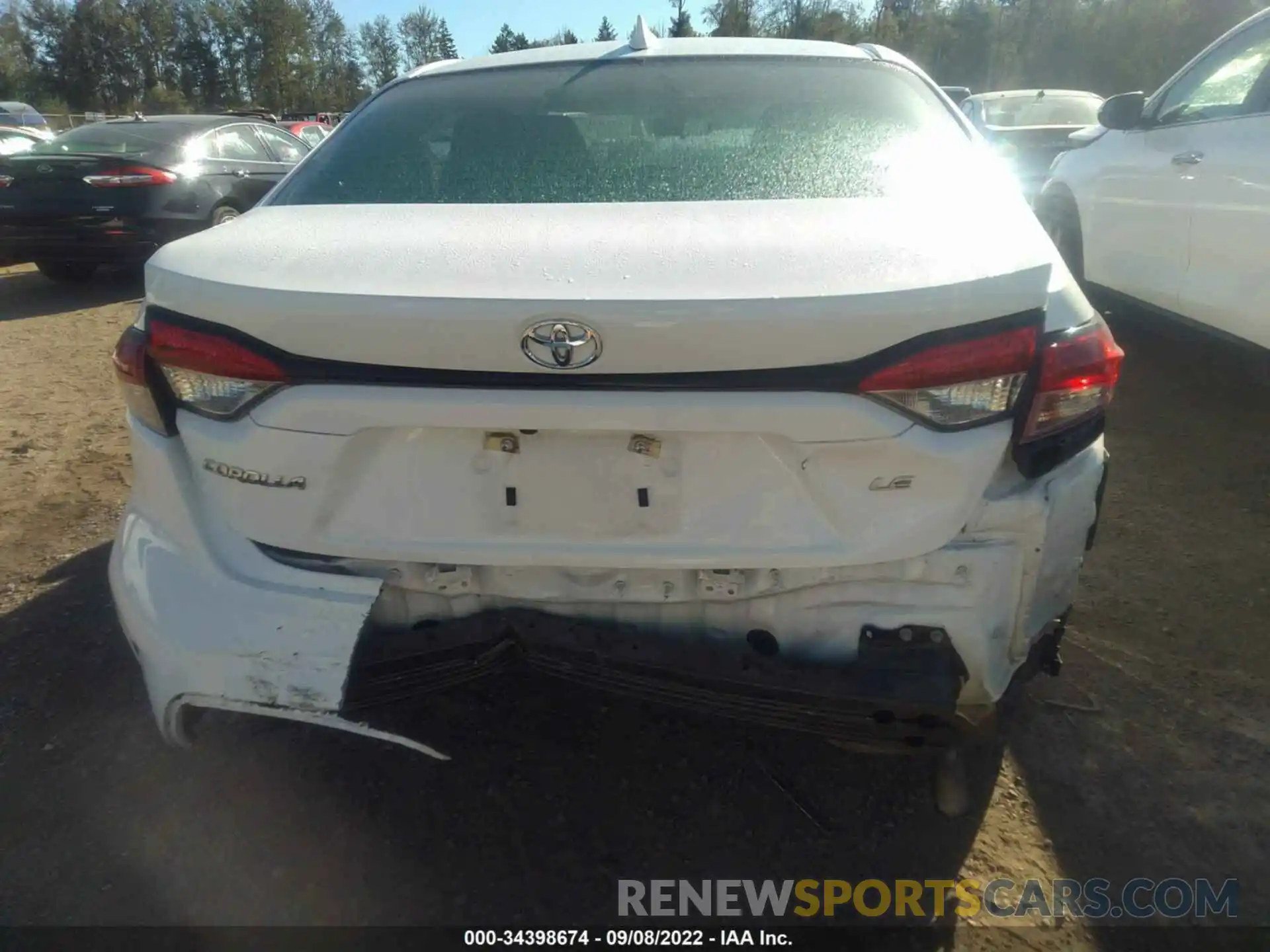 6 Photograph of a damaged car 5YFEPMAE4MP190920 TOYOTA COROLLA 2021