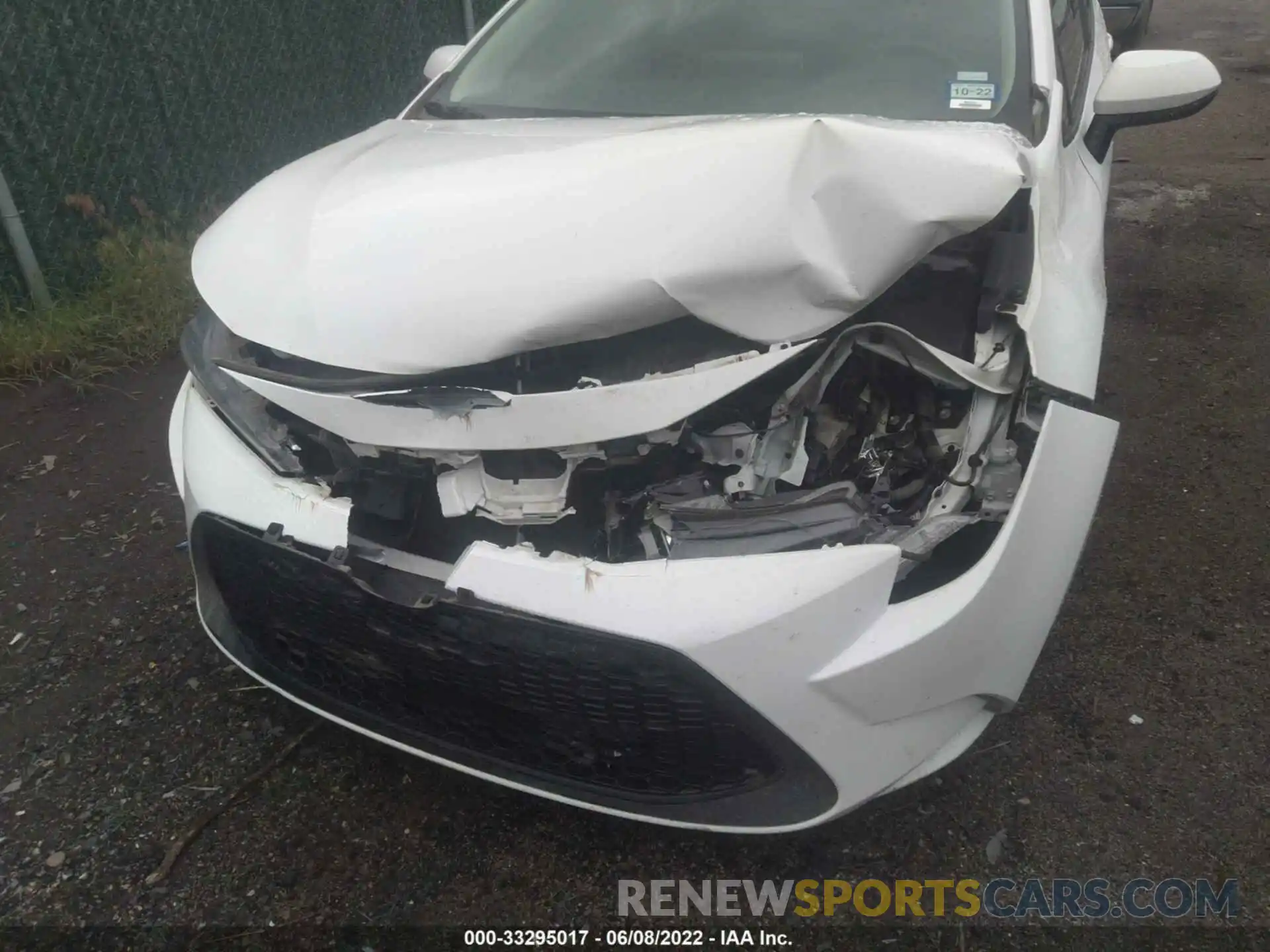 6 Photograph of a damaged car 5YFEPMAE4MP190965 TOYOTA COROLLA 2021