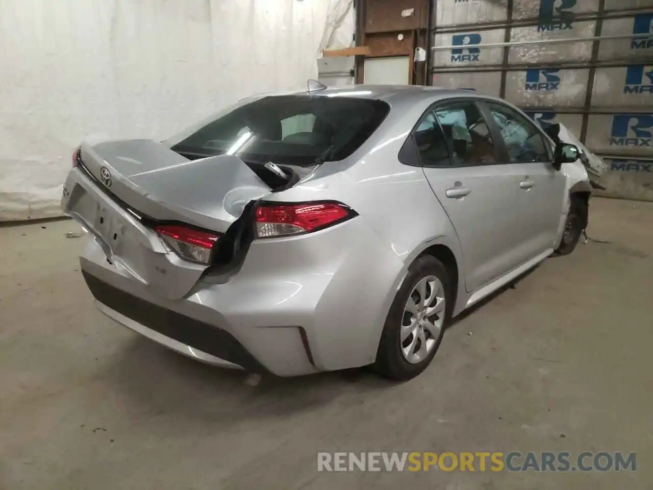 4 Photograph of a damaged car 5YFEPMAE4MP192389 TOYOTA COROLLA 2021