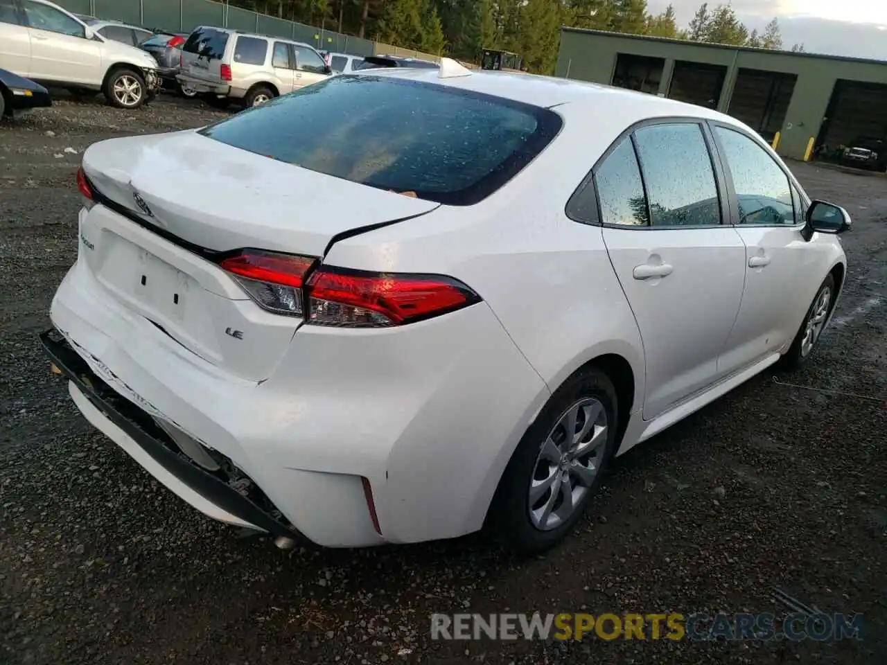 4 Photograph of a damaged car 5YFEPMAE4MP193770 TOYOTA COROLLA 2021