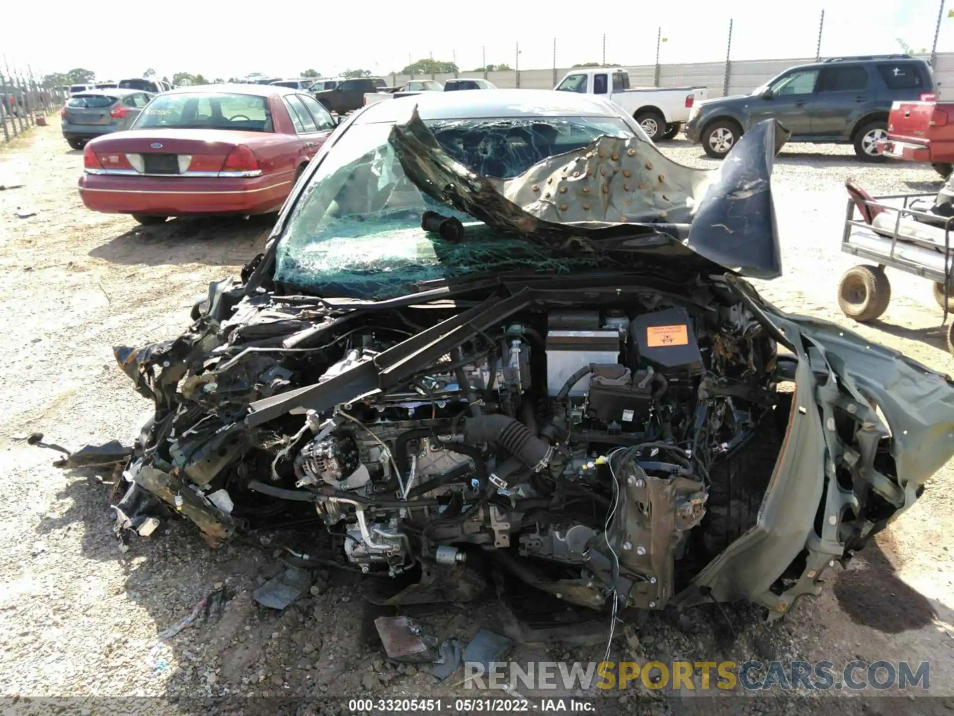 6 Photograph of a damaged car 5YFEPMAE4MP194515 TOYOTA COROLLA 2021