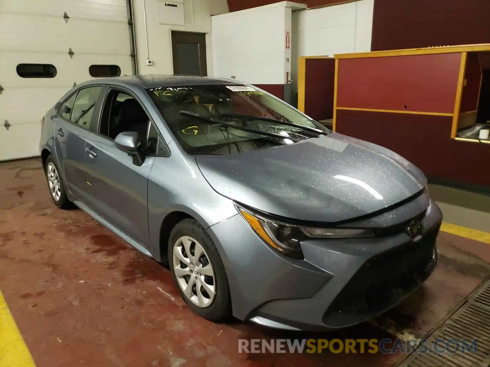 1 Photograph of a damaged car 5YFEPMAE4MP195342 TOYOTA COROLLA 2021