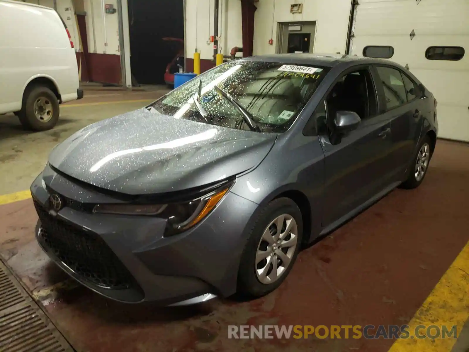 2 Photograph of a damaged car 5YFEPMAE4MP195342 TOYOTA COROLLA 2021