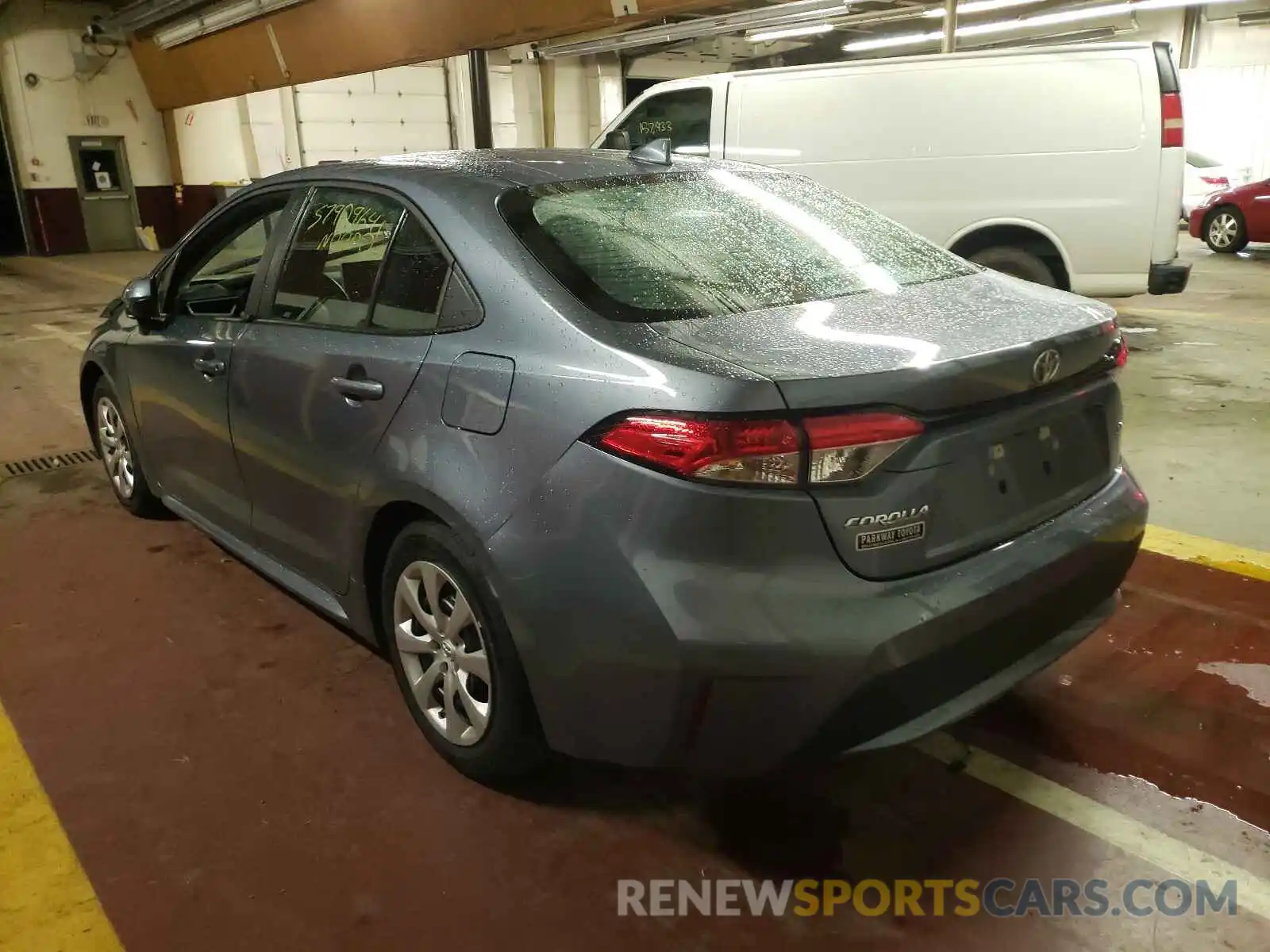 3 Photograph of a damaged car 5YFEPMAE4MP195342 TOYOTA COROLLA 2021