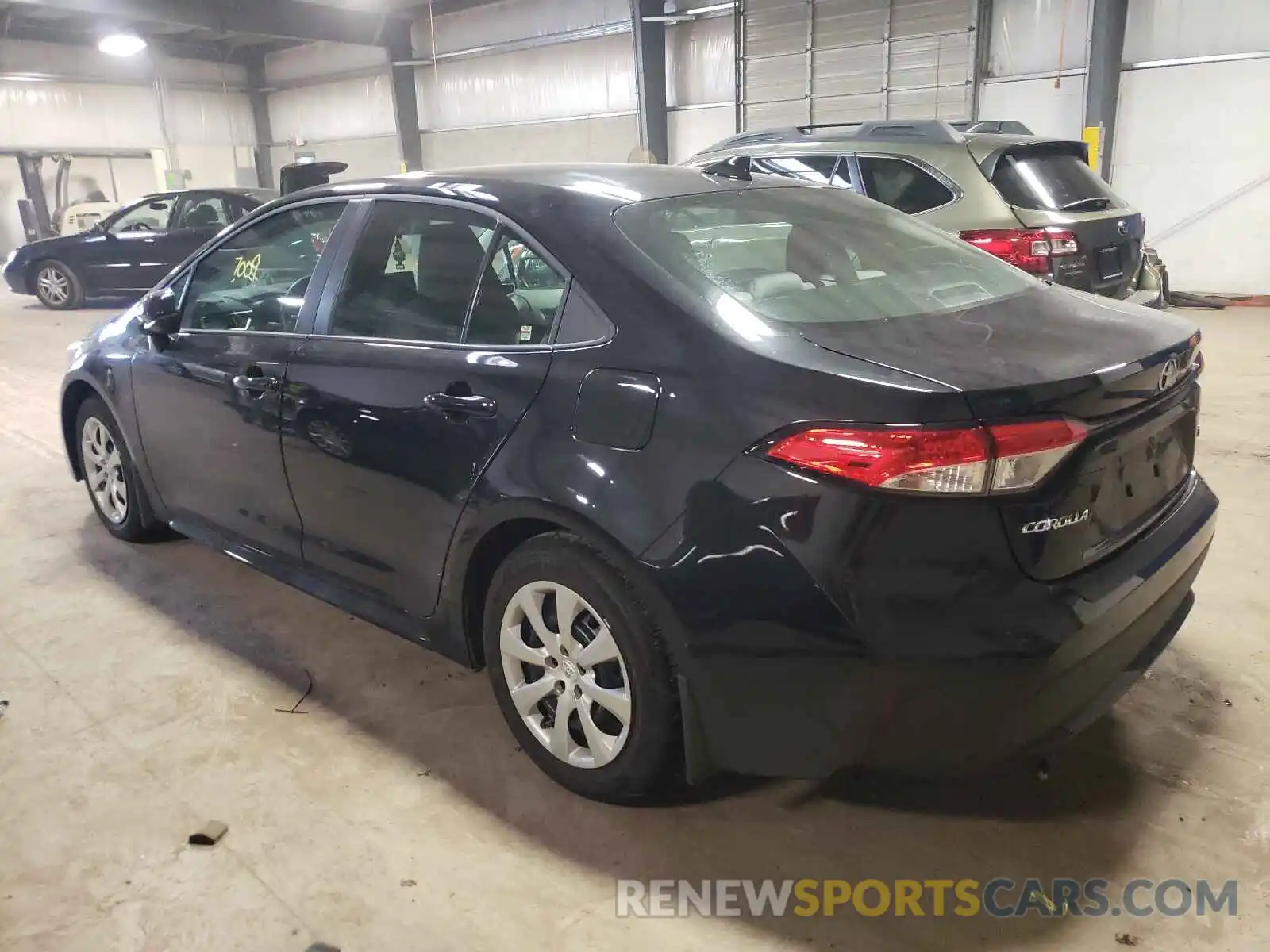 3 Photograph of a damaged car 5YFEPMAE4MP195647 TOYOTA COROLLA 2021