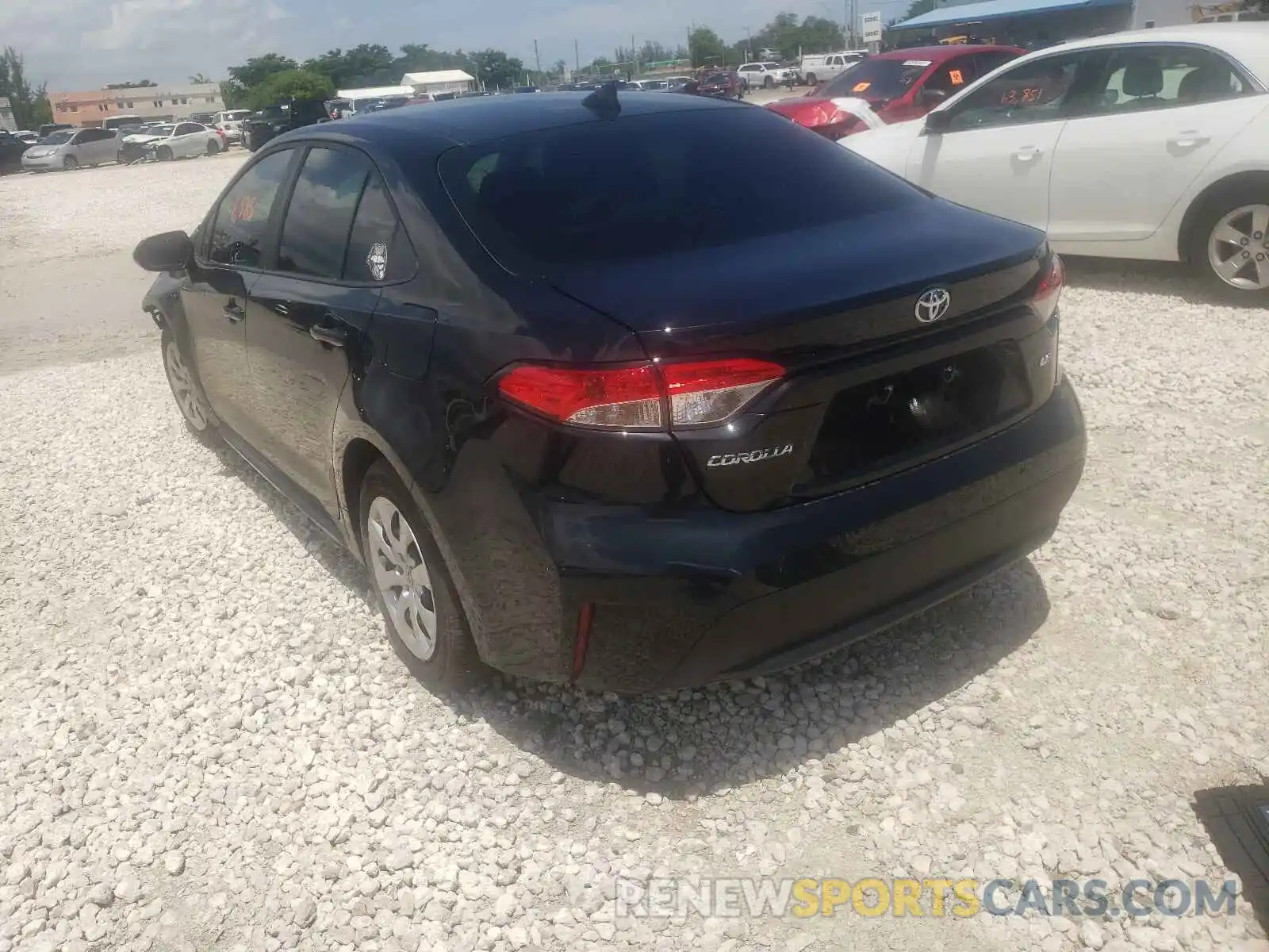 3 Photograph of a damaged car 5YFEPMAE4MP199536 TOYOTA COROLLA 2021