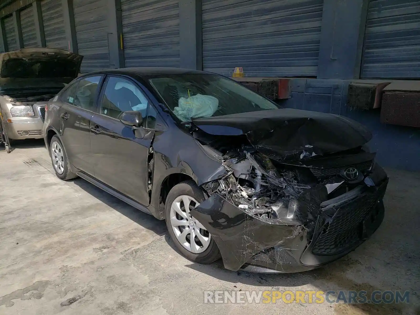 1 Photograph of a damaged car 5YFEPMAE4MP204945 TOYOTA COROLLA 2021