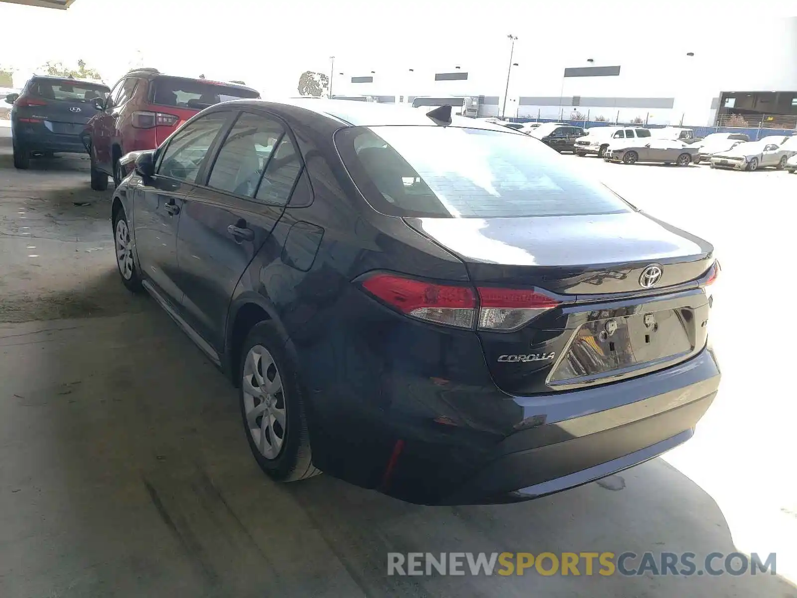 3 Photograph of a damaged car 5YFEPMAE4MP204945 TOYOTA COROLLA 2021