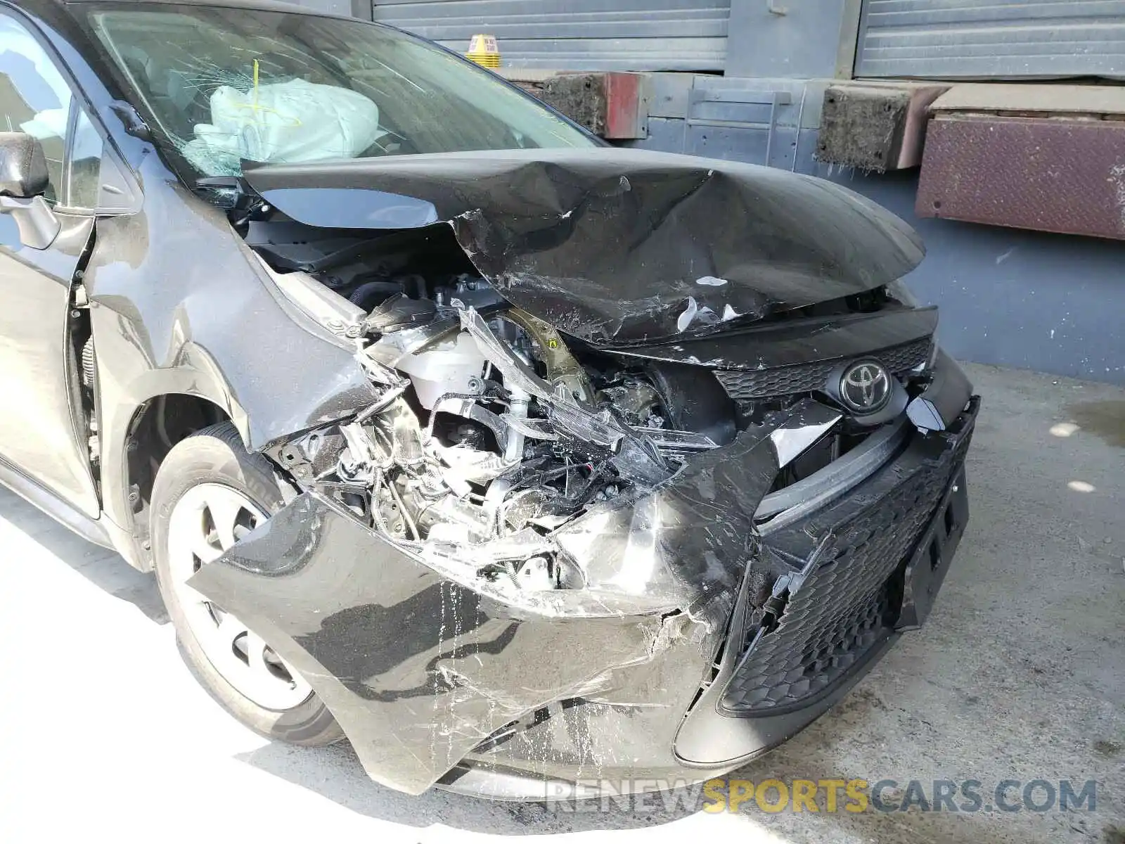 9 Photograph of a damaged car 5YFEPMAE4MP204945 TOYOTA COROLLA 2021