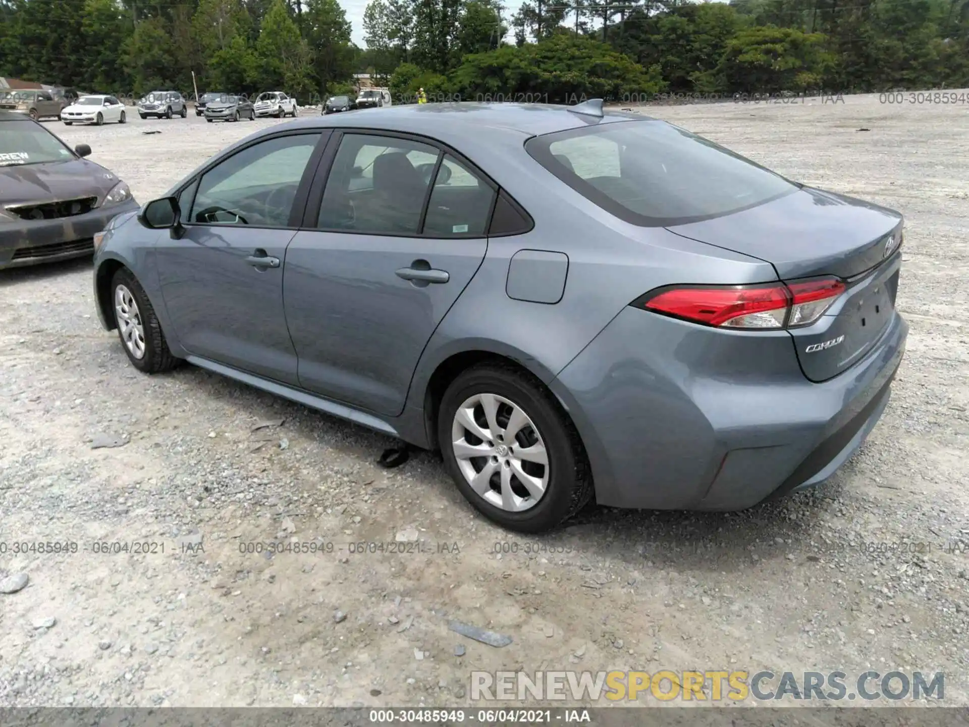 3 Photograph of a damaged car 5YFEPMAE4MP205500 TOYOTA COROLLA 2021