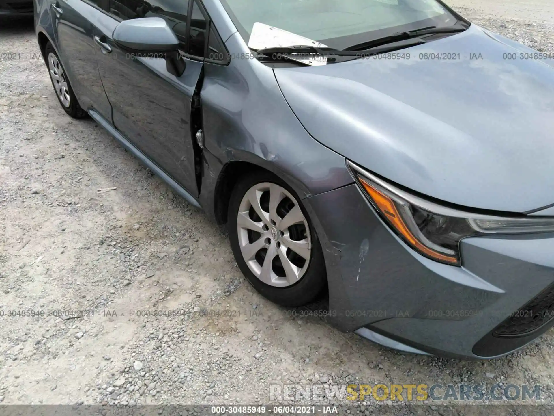 6 Photograph of a damaged car 5YFEPMAE4MP205500 TOYOTA COROLLA 2021