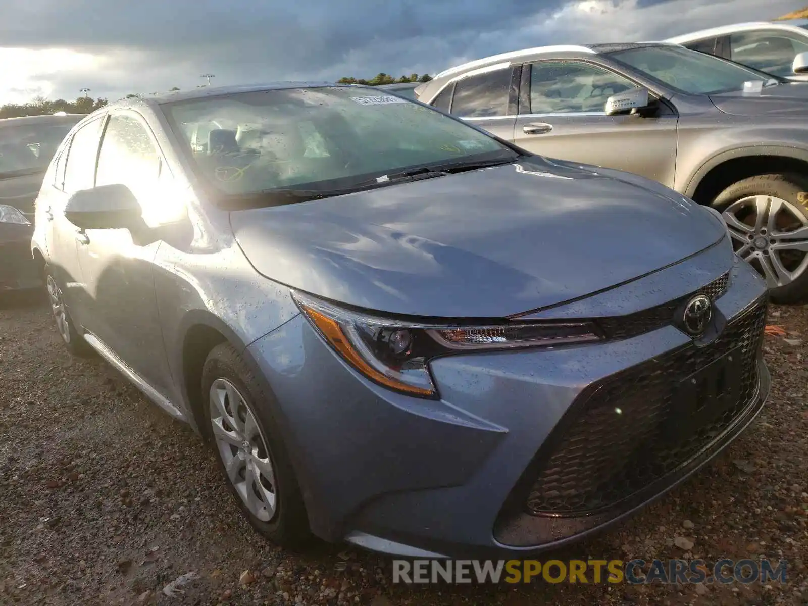 1 Photograph of a damaged car 5YFEPMAE4MP205643 TOYOTA COROLLA 2021