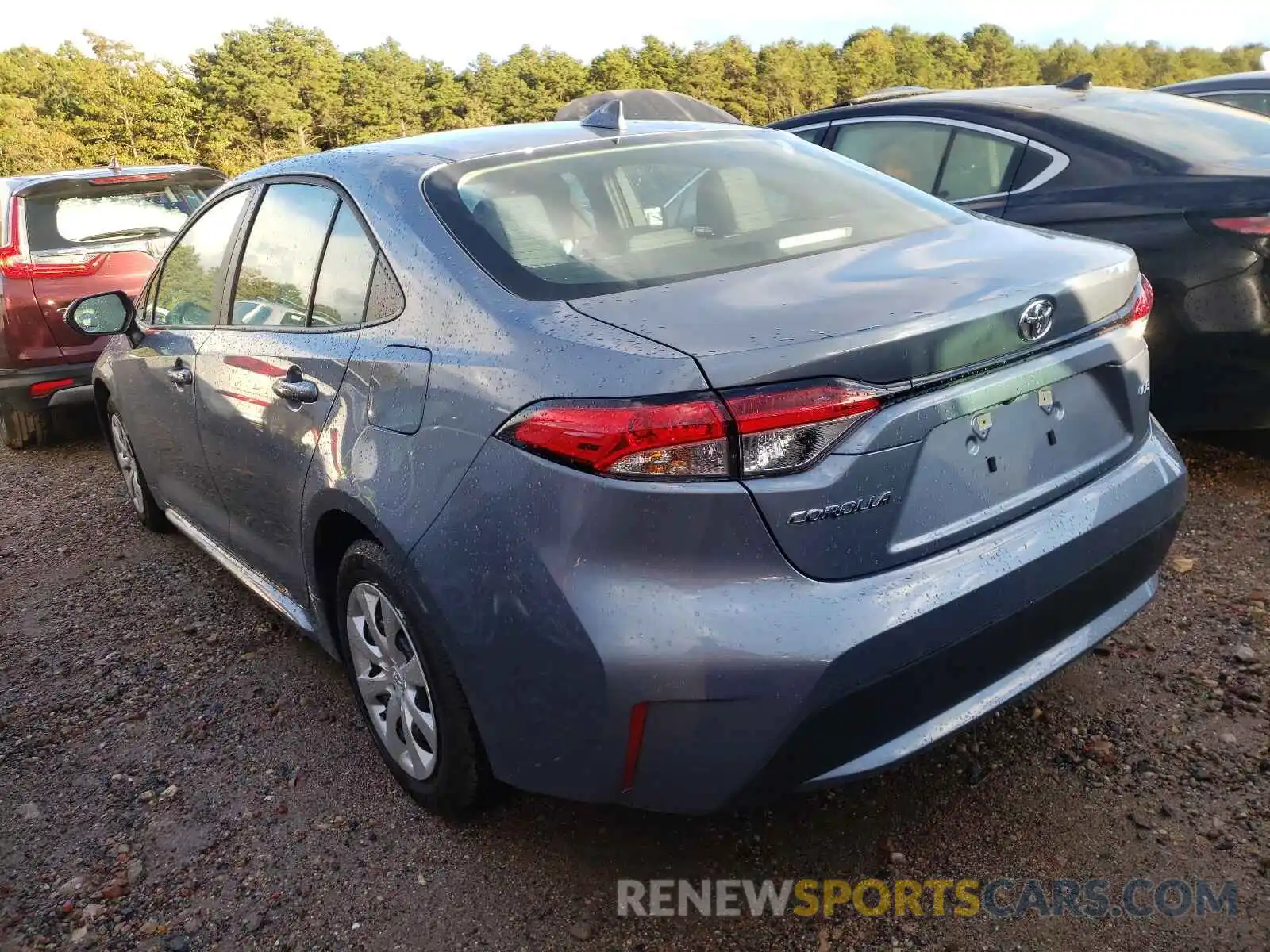 3 Photograph of a damaged car 5YFEPMAE4MP205643 TOYOTA COROLLA 2021