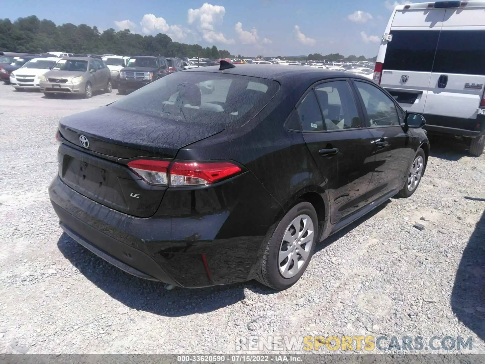 4 Photograph of a damaged car 5YFEPMAE4MP206324 TOYOTA COROLLA 2021