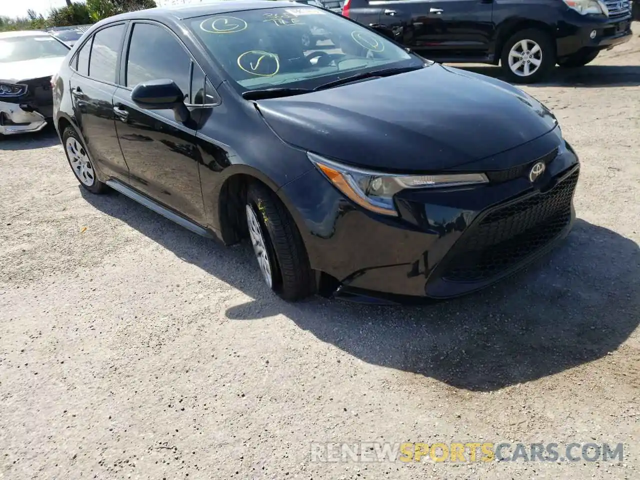 1 Photograph of a damaged car 5YFEPMAE4MP206775 TOYOTA COROLLA 2021