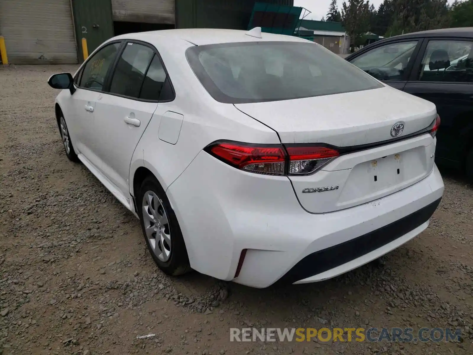 3 Photograph of a damaged car 5YFEPMAE4MP207456 TOYOTA COROLLA 2021