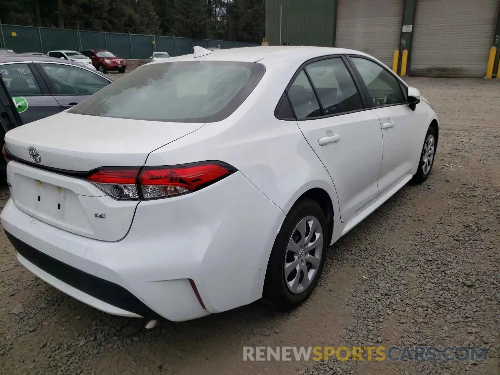 4 Photograph of a damaged car 5YFEPMAE4MP207456 TOYOTA COROLLA 2021