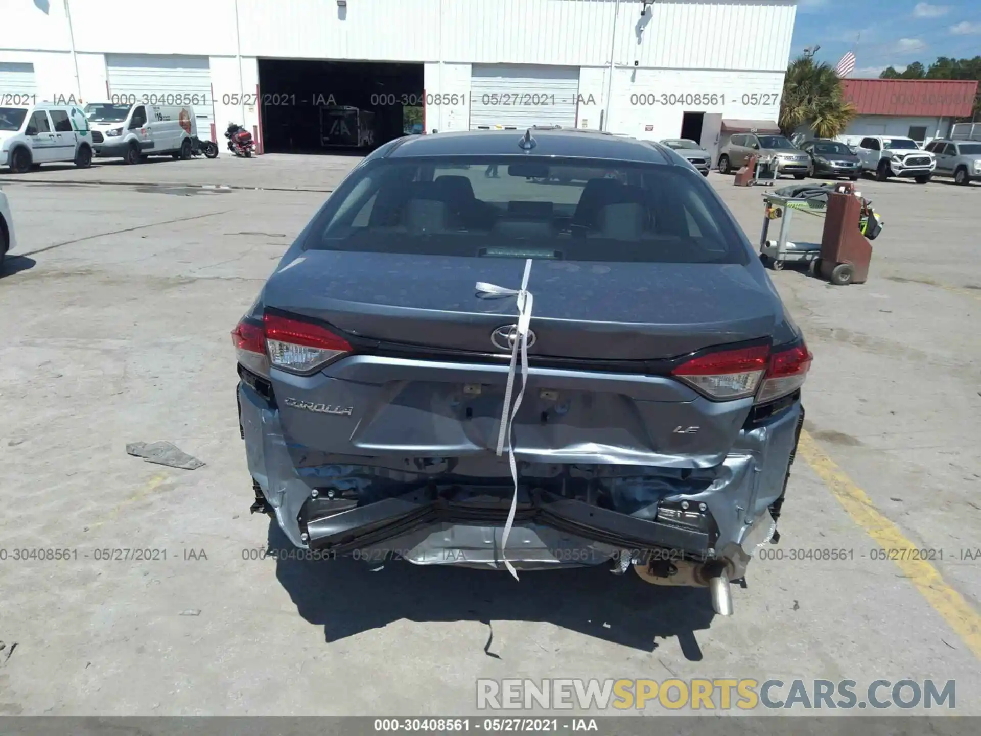 6 Photograph of a damaged car 5YFEPMAE4MP208154 TOYOTA COROLLA 2021