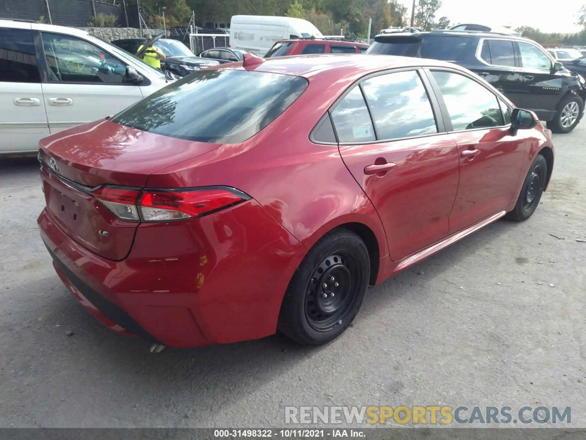 4 Photograph of a damaged car 5YFEPMAE4MP210406 TOYOTA COROLLA 2021