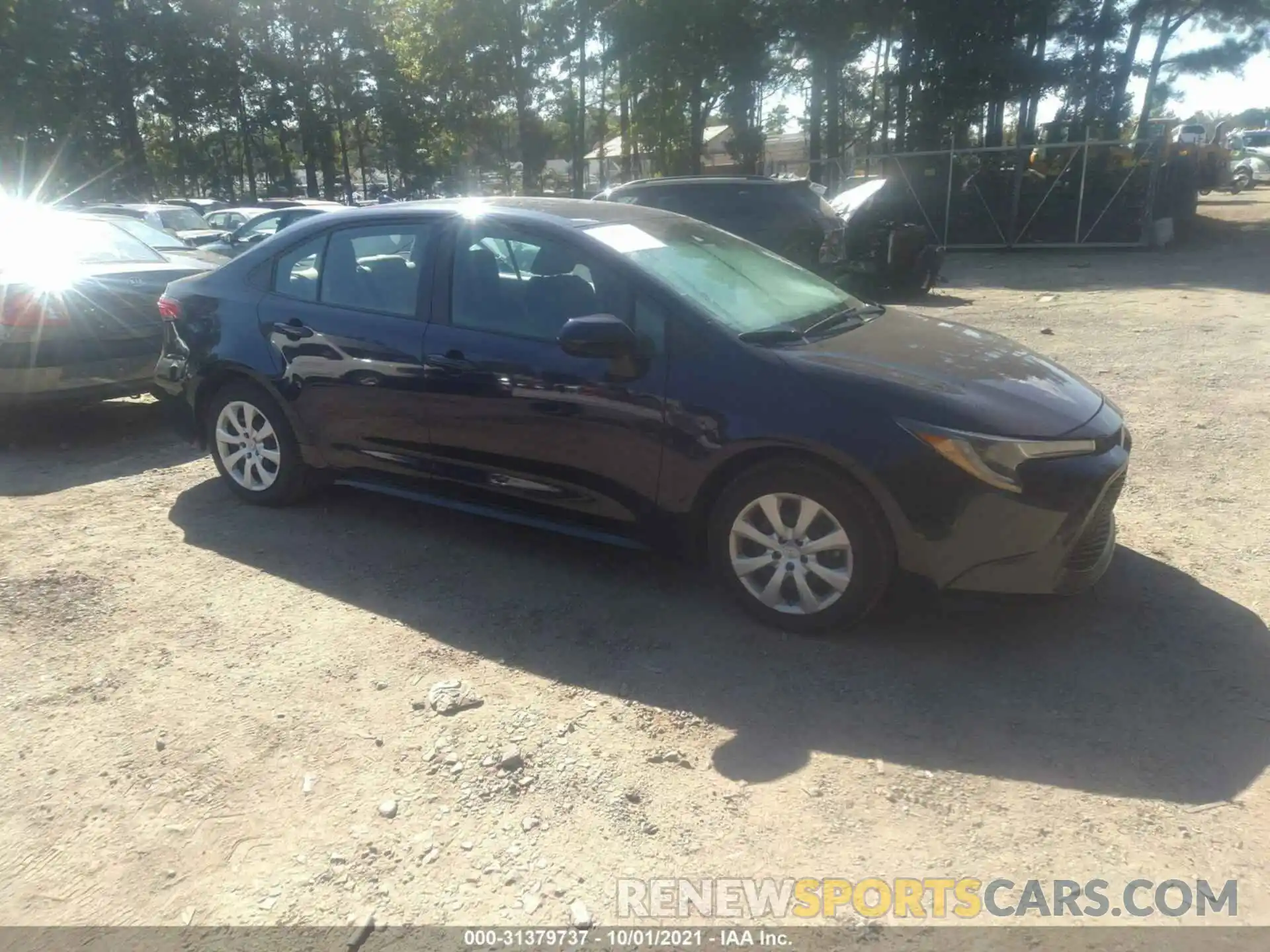 1 Photograph of a damaged car 5YFEPMAE4MP210695 TOYOTA COROLLA 2021