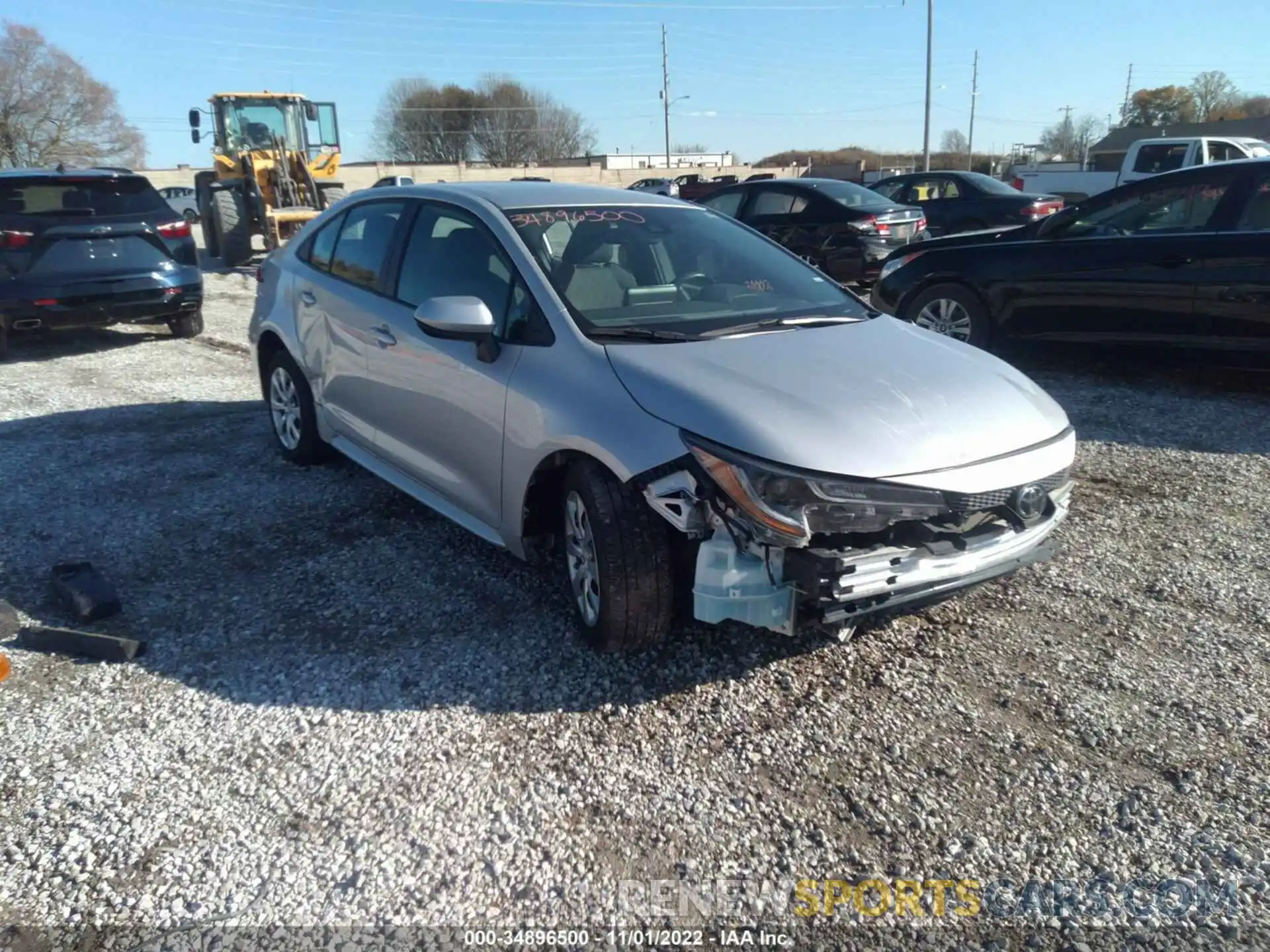 1 Photograph of a damaged car 5YFEPMAE4MP210907 TOYOTA COROLLA 2021