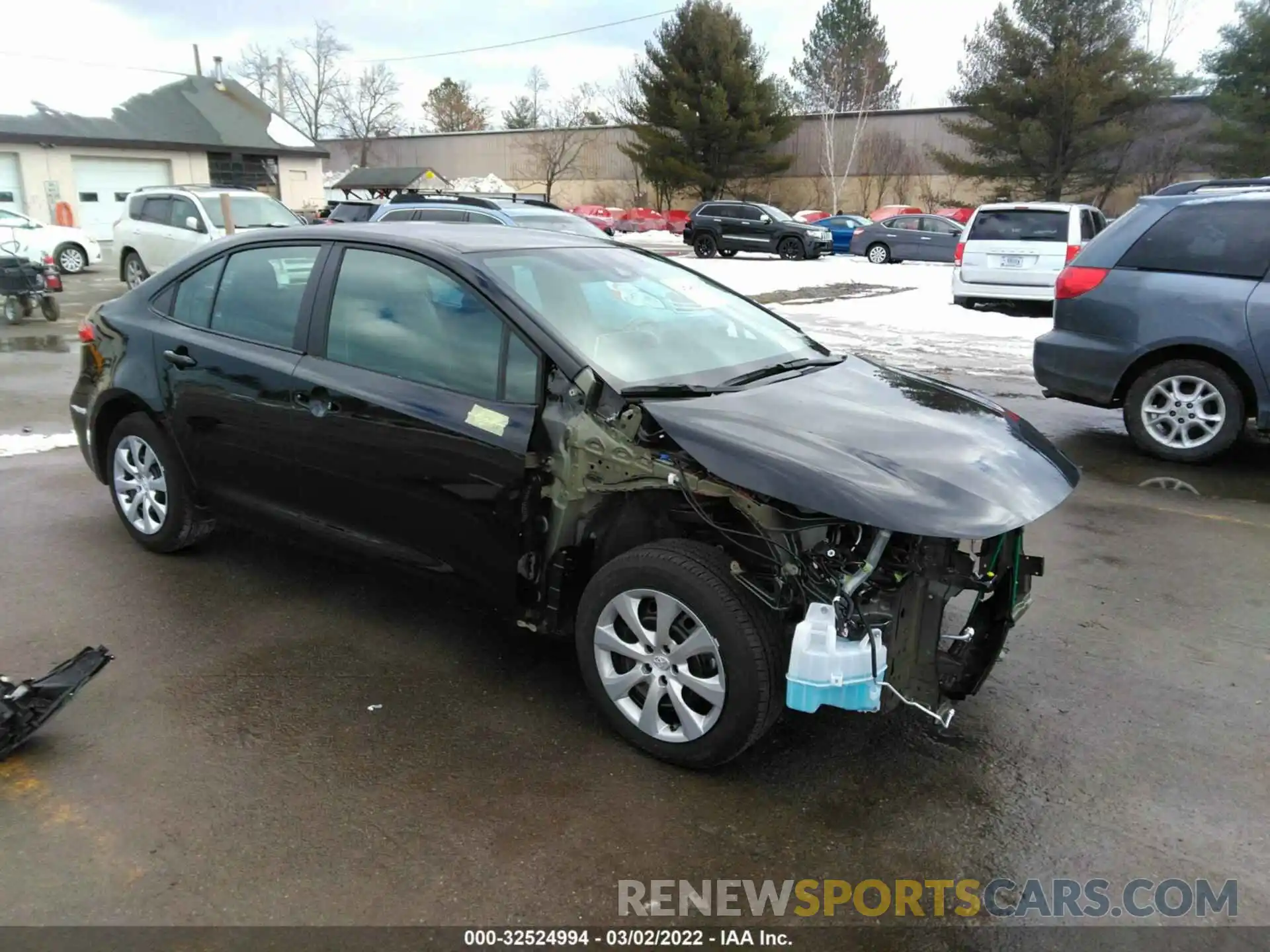 1 Photograph of a damaged car 5YFEPMAE4MP211829 TOYOTA COROLLA 2021