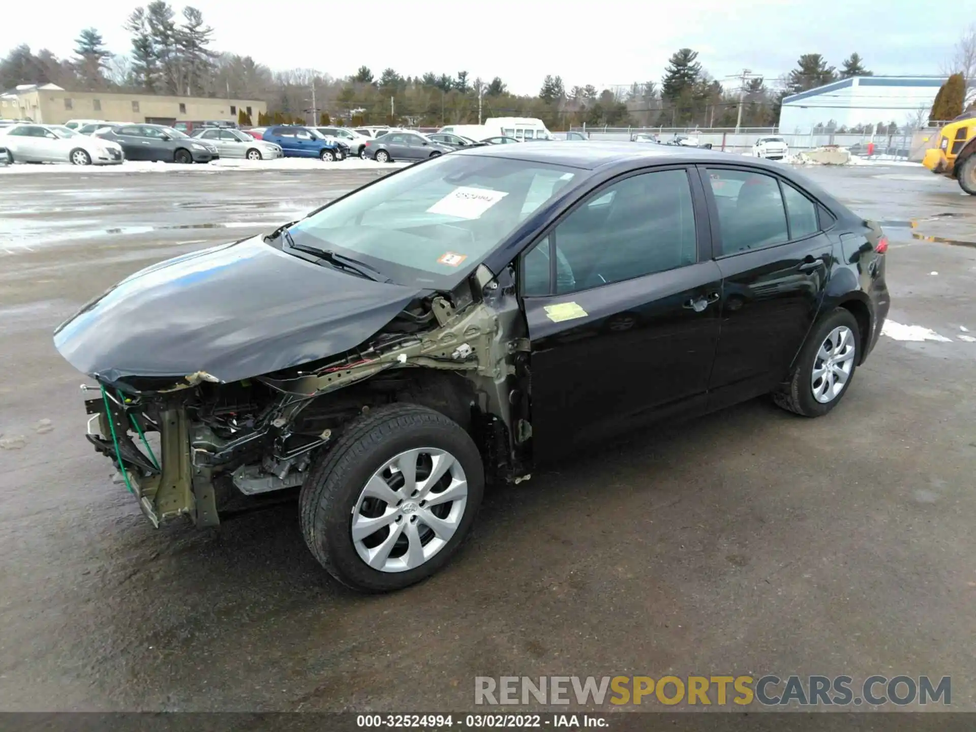 2 Photograph of a damaged car 5YFEPMAE4MP211829 TOYOTA COROLLA 2021