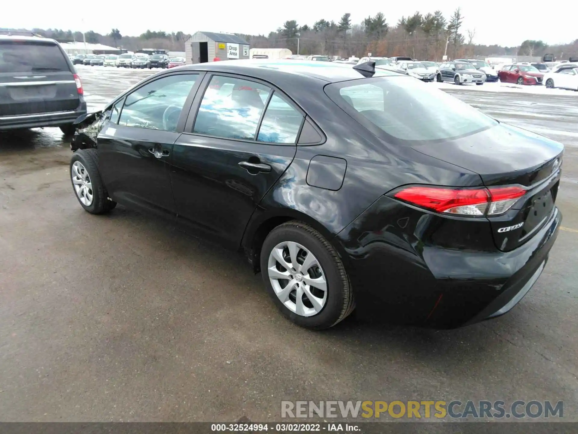 3 Photograph of a damaged car 5YFEPMAE4MP211829 TOYOTA COROLLA 2021