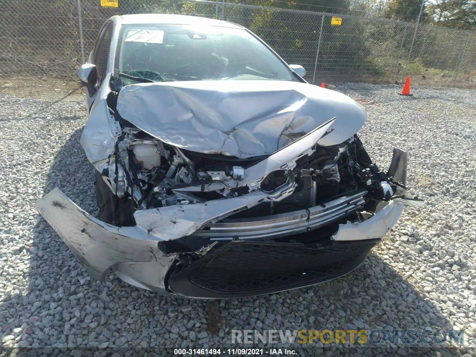 6 Photograph of a damaged car 5YFEPMAE4MP212348 TOYOTA COROLLA 2021