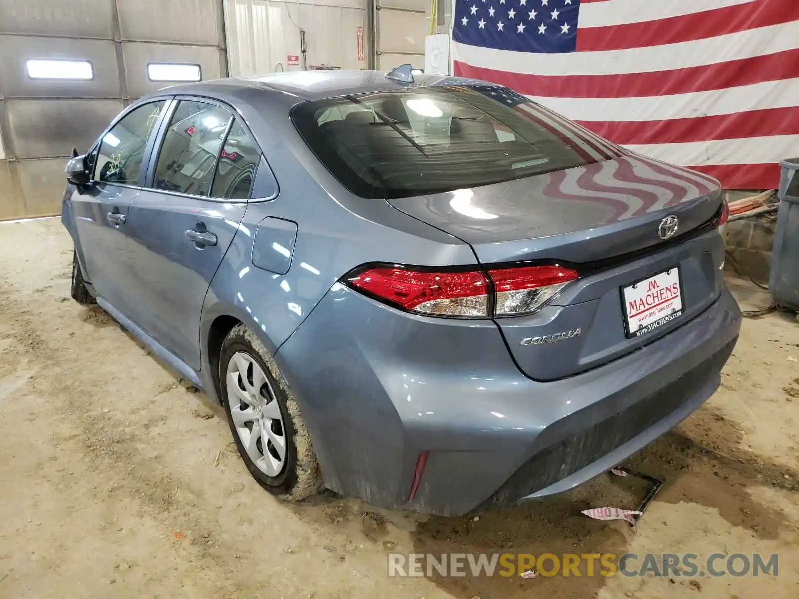 3 Photograph of a damaged car 5YFEPMAE4MP212401 TOYOTA COROLLA 2021