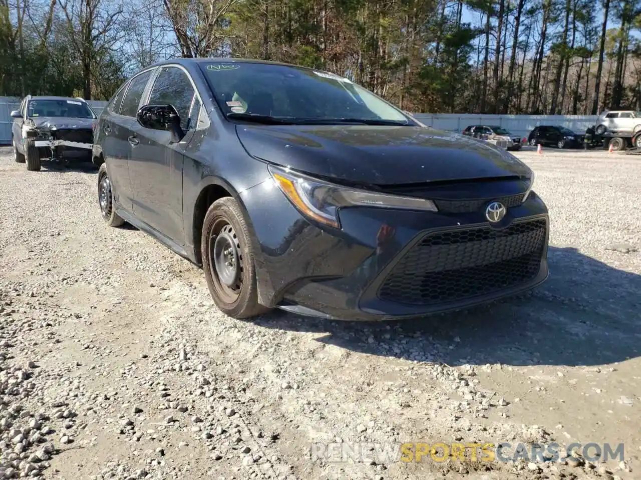 1 Photograph of a damaged car 5YFEPMAE4MP213614 TOYOTA COROLLA 2021