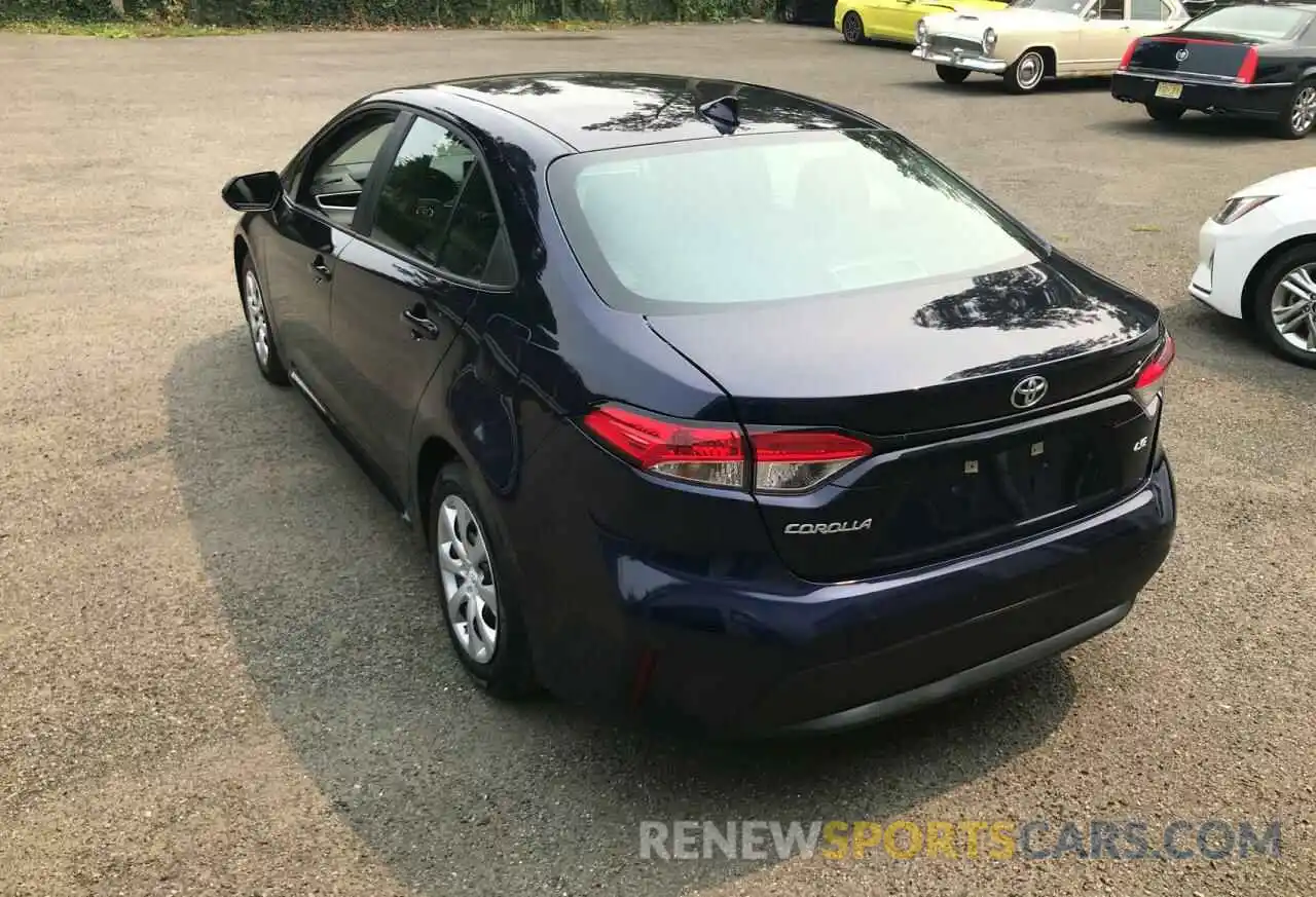 3 Photograph of a damaged car 5YFEPMAE4MP214018 TOYOTA COROLLA 2021