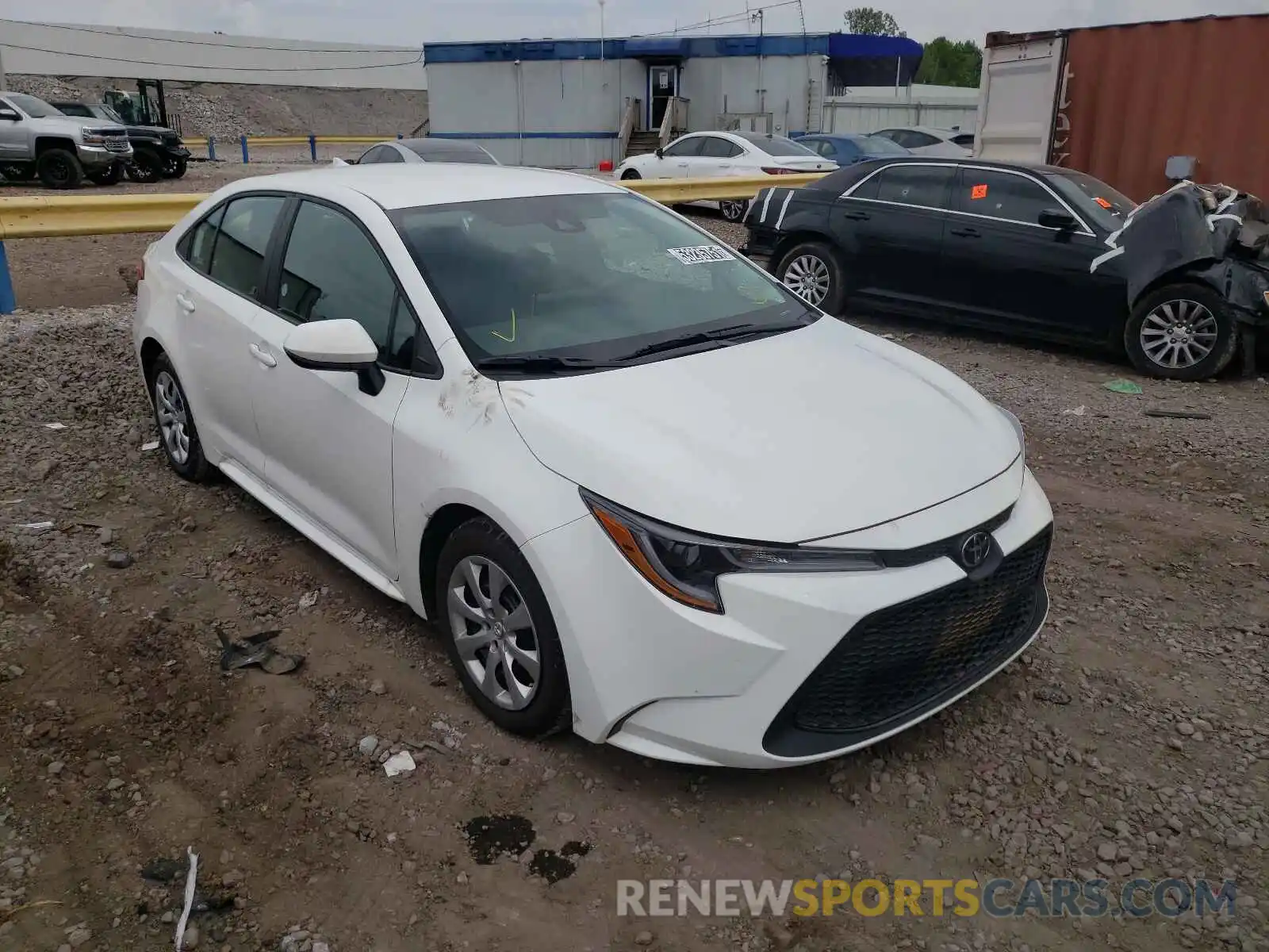 1 Photograph of a damaged car 5YFEPMAE4MP216402 TOYOTA COROLLA 2021