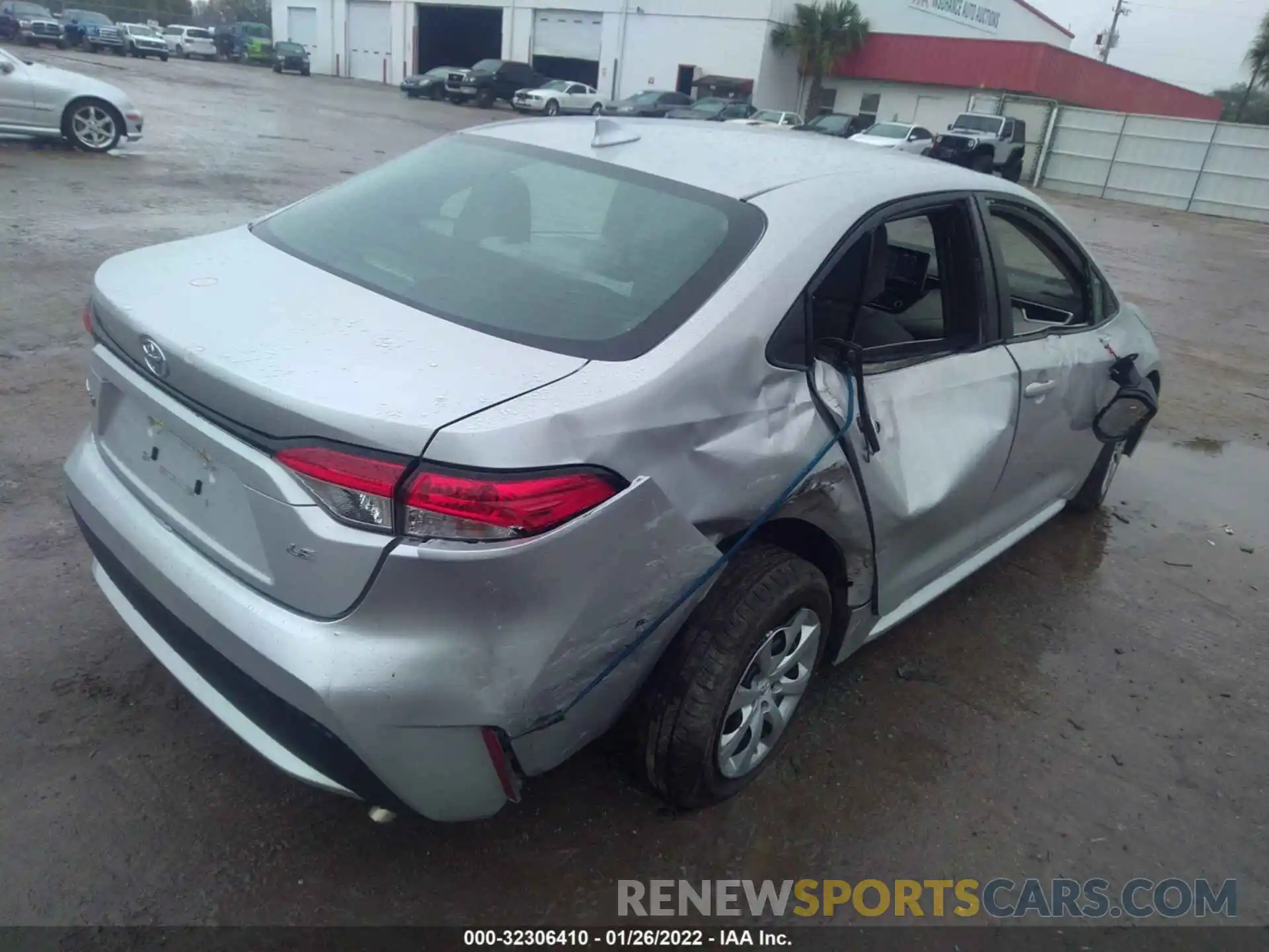 6 Photograph of a damaged car 5YFEPMAE4MP216495 TOYOTA COROLLA 2021