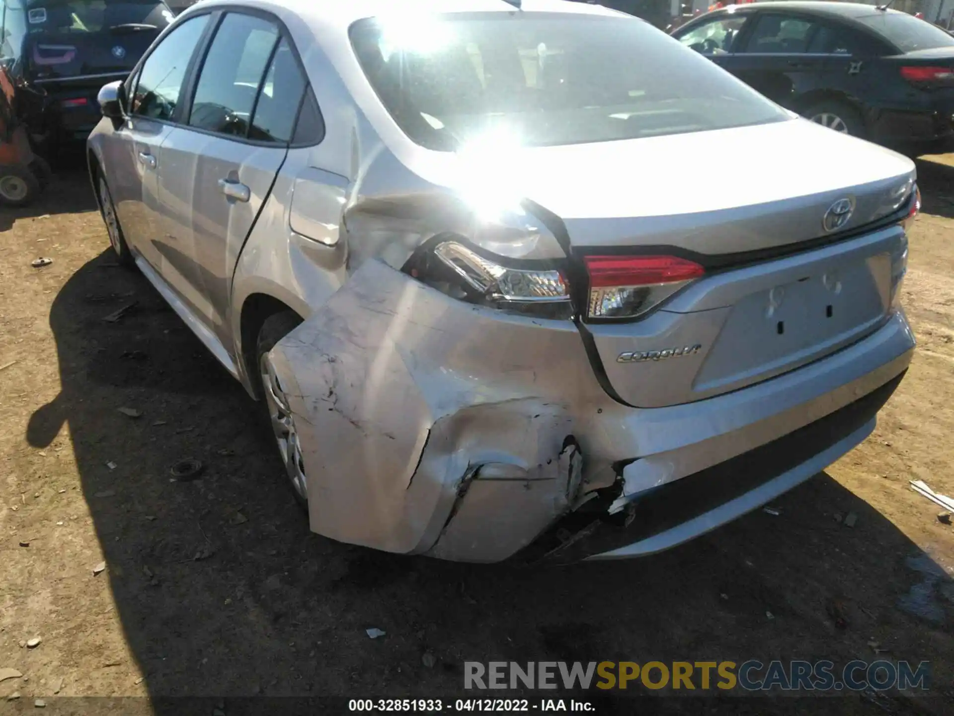 6 Photograph of a damaged car 5YFEPMAE4MP216609 TOYOTA COROLLA 2021