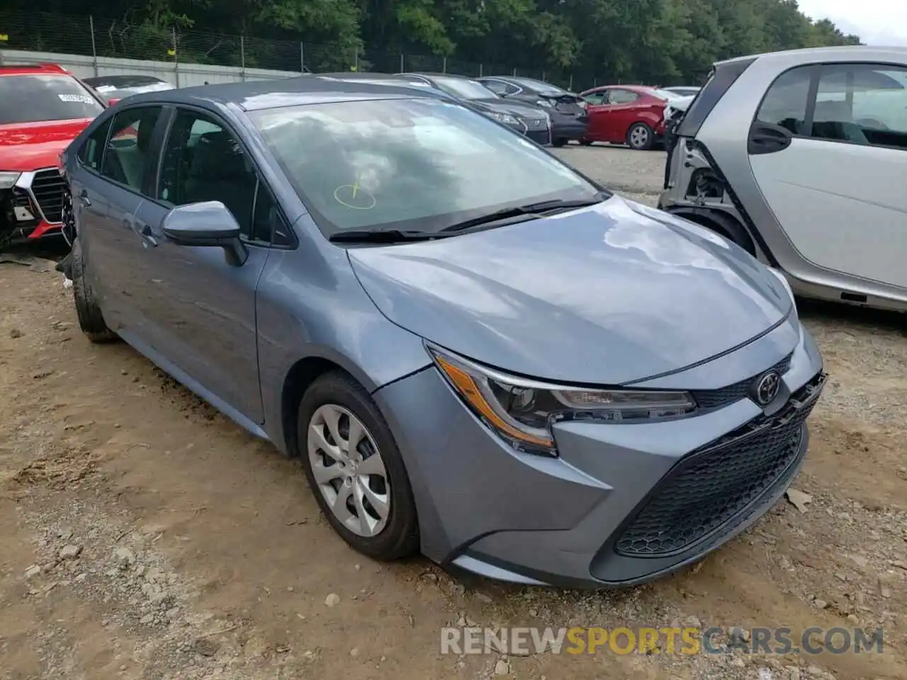 1 Photograph of a damaged car 5YFEPMAE4MP216870 TOYOTA COROLLA 2021