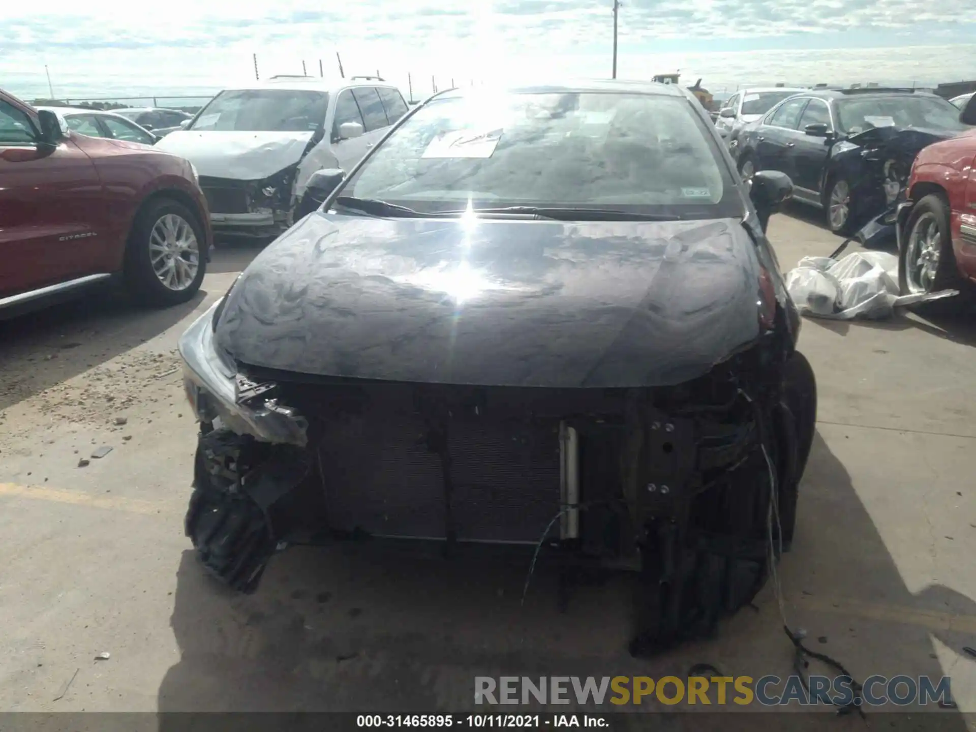 6 Photograph of a damaged car 5YFEPMAE4MP217517 TOYOTA COROLLA 2021