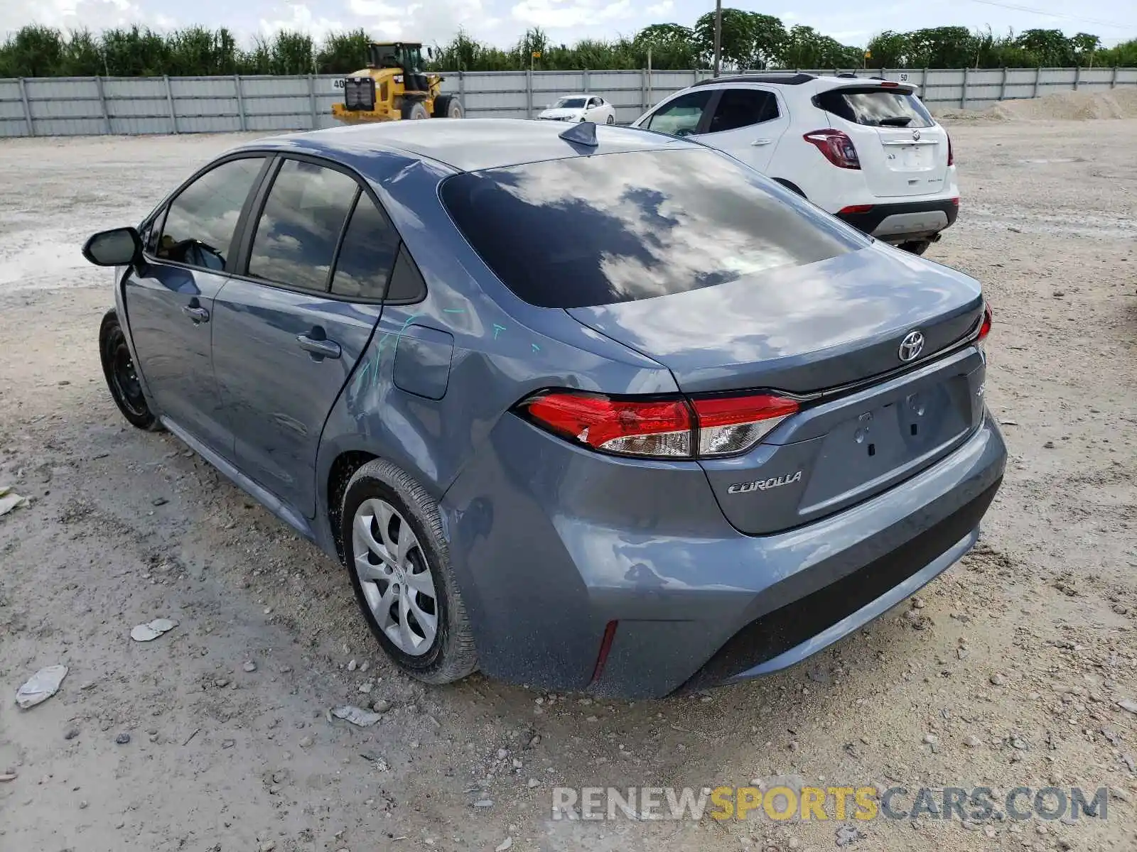 3 Photograph of a damaged car 5YFEPMAE4MP217601 TOYOTA COROLLA 2021