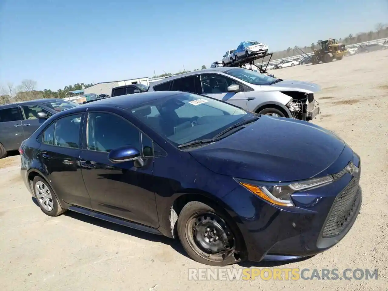 1 Photograph of a damaged car 5YFEPMAE4MP217789 TOYOTA COROLLA 2021