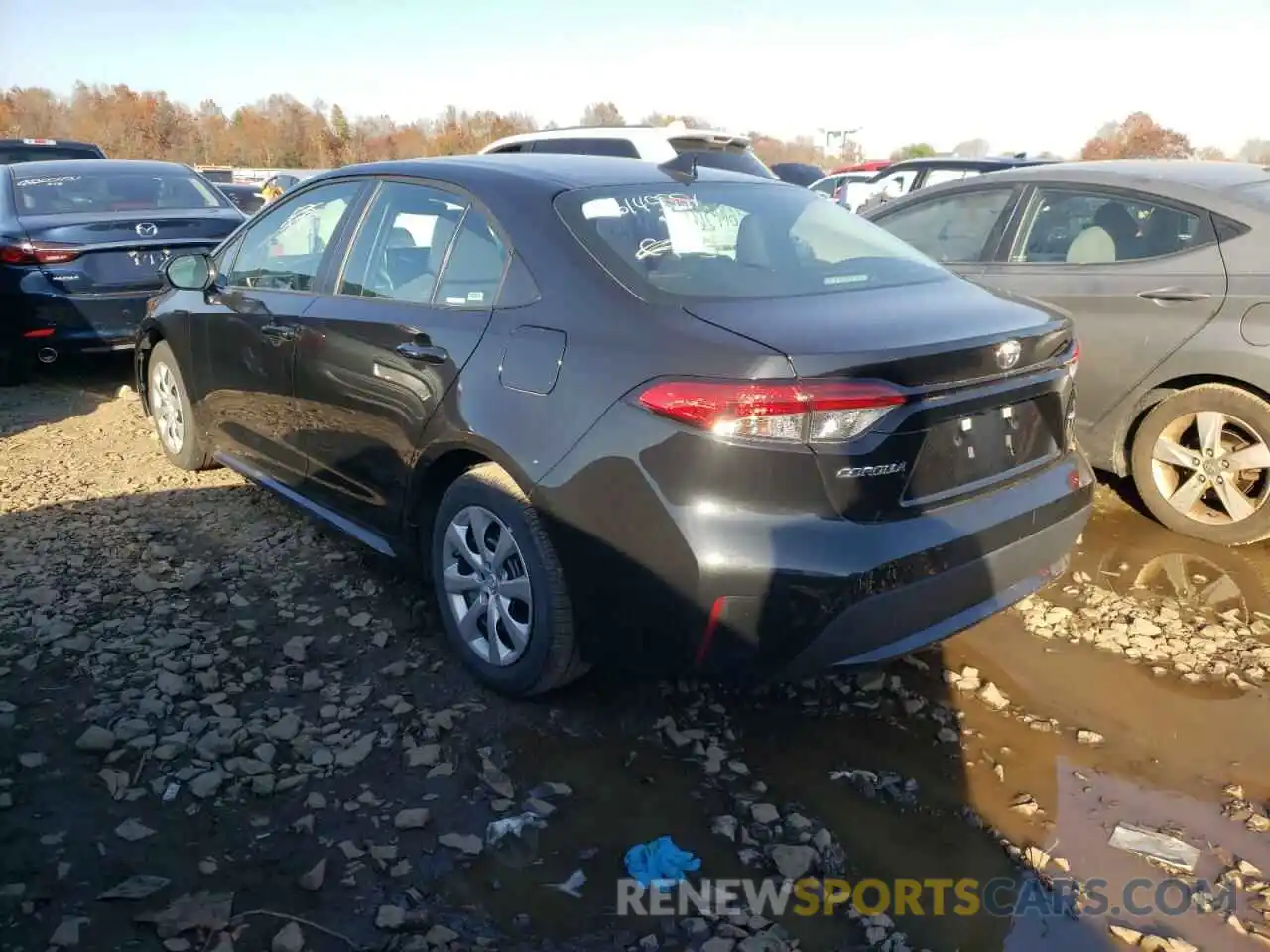 3 Photograph of a damaged car 5YFEPMAE4MP219820 TOYOTA COROLLA 2021