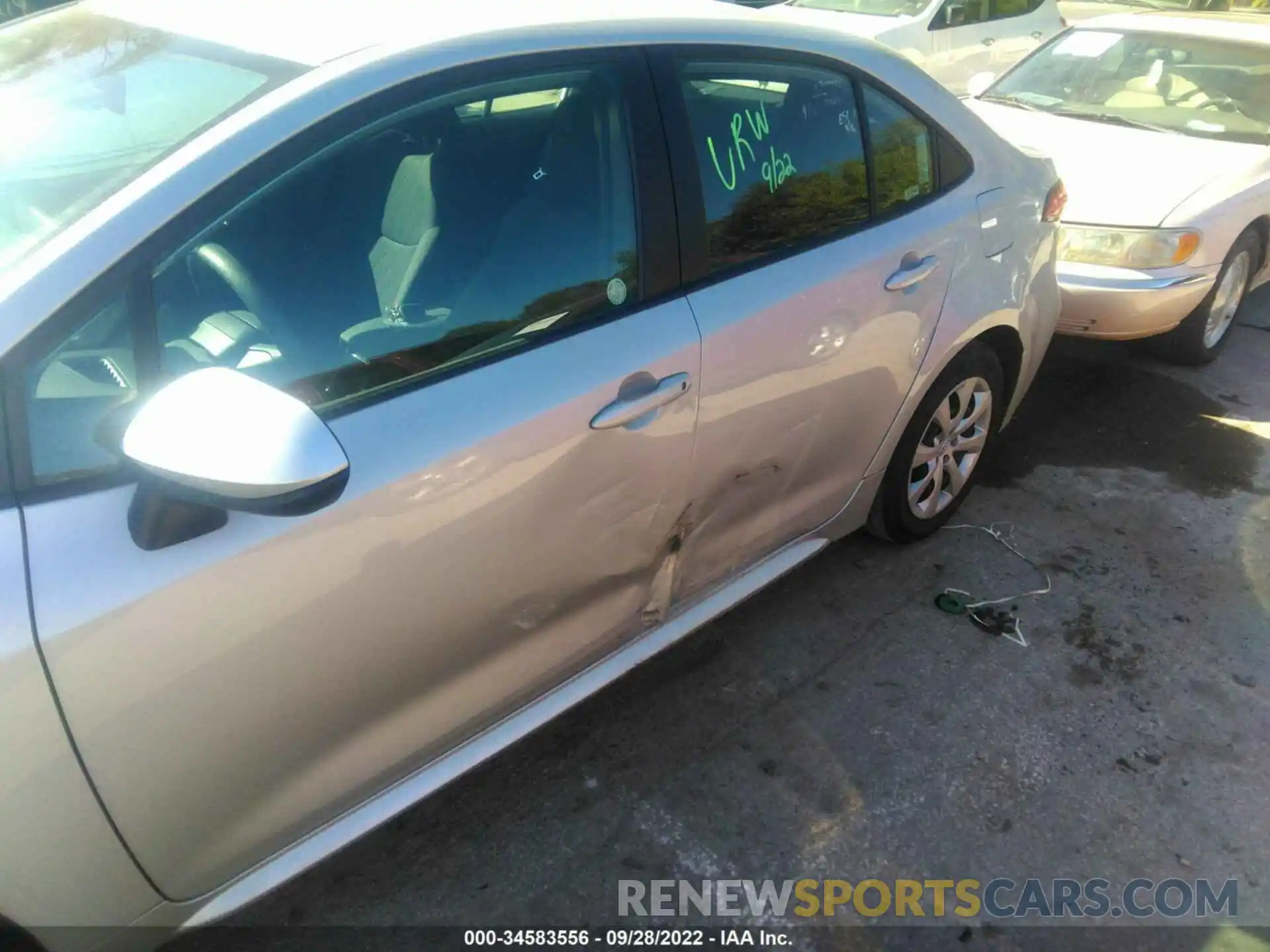 6 Photograph of a damaged car 5YFEPMAE4MP219980 TOYOTA COROLLA 2021